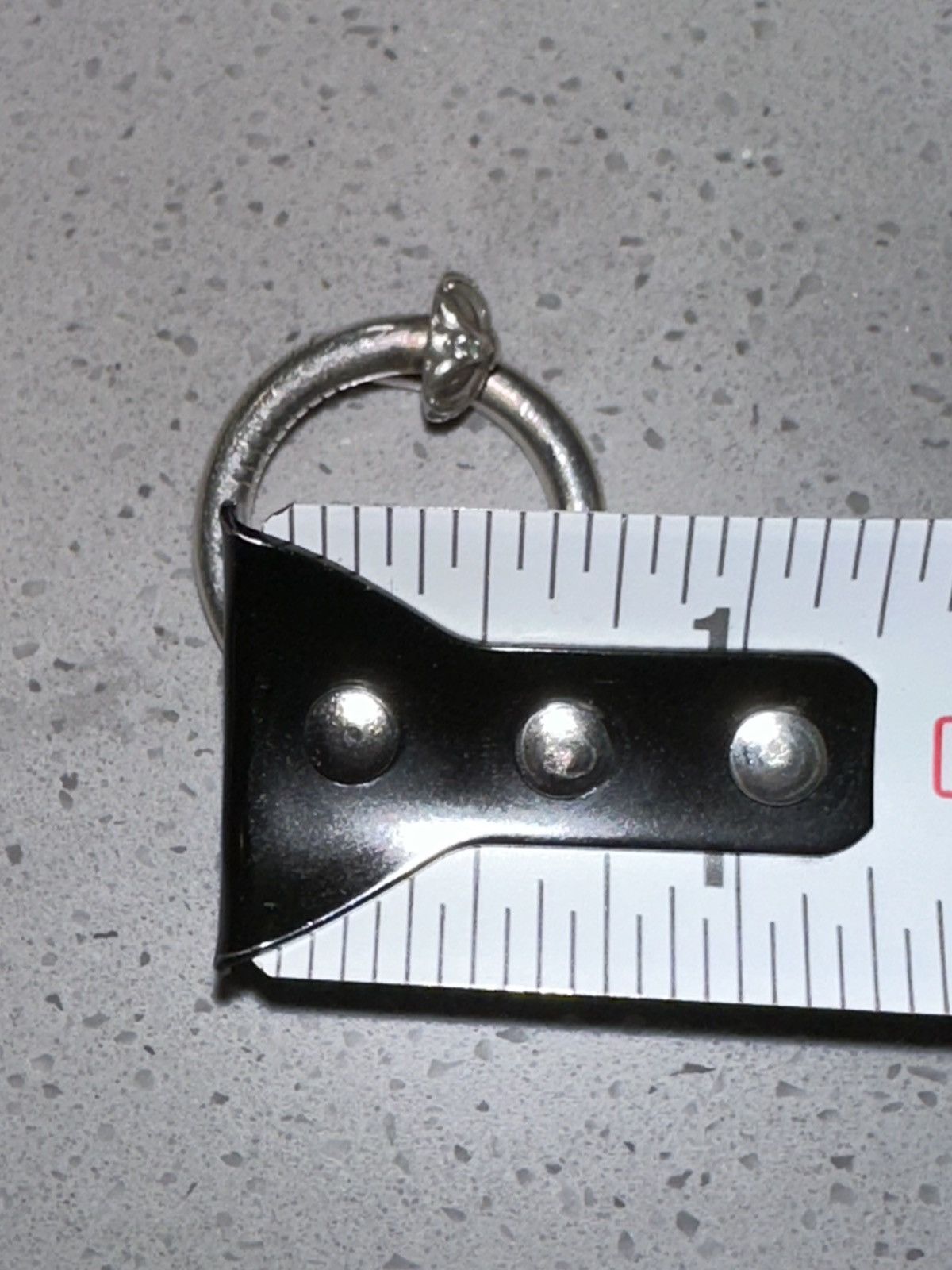 Chrome Hearts Diamond nail screw ring Size ONE SIZE - 18 Thumbnail
