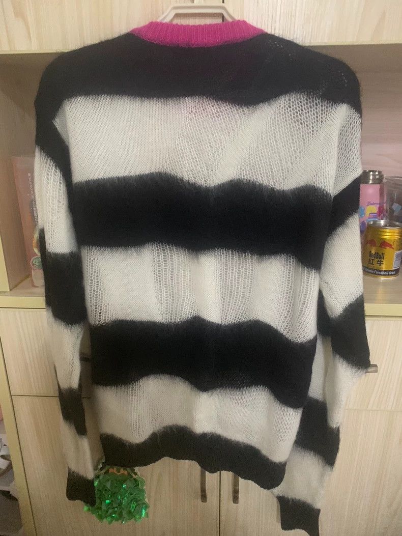 Versace Versace Black and white striped pullover sweater Size S / US 4 / IT 40 - 2 Thumbnail
