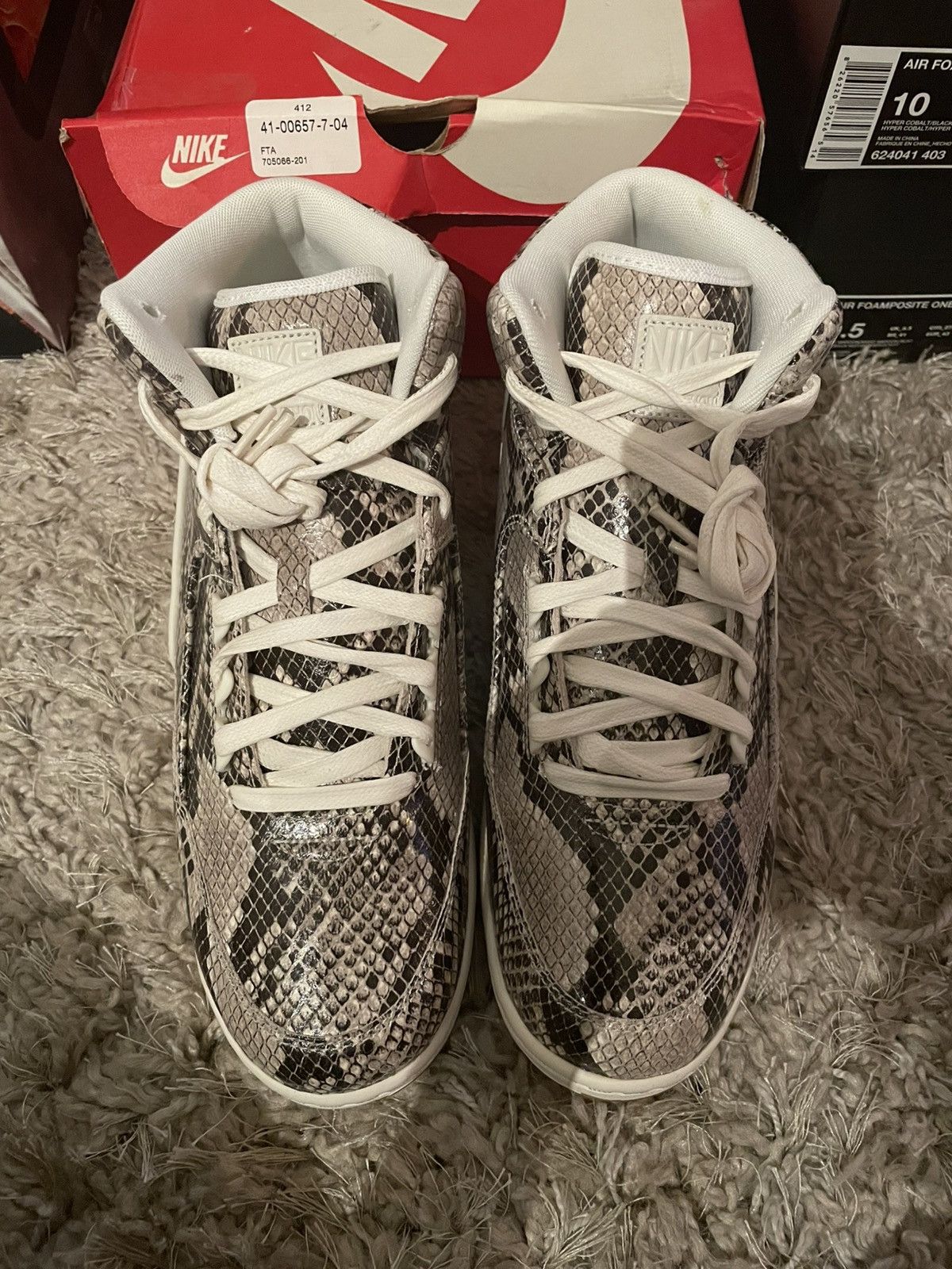 Nike Nike Air Python Premium Brown Snake Skin Size US 9.5 / EU 42-43 - 5 Thumbnail