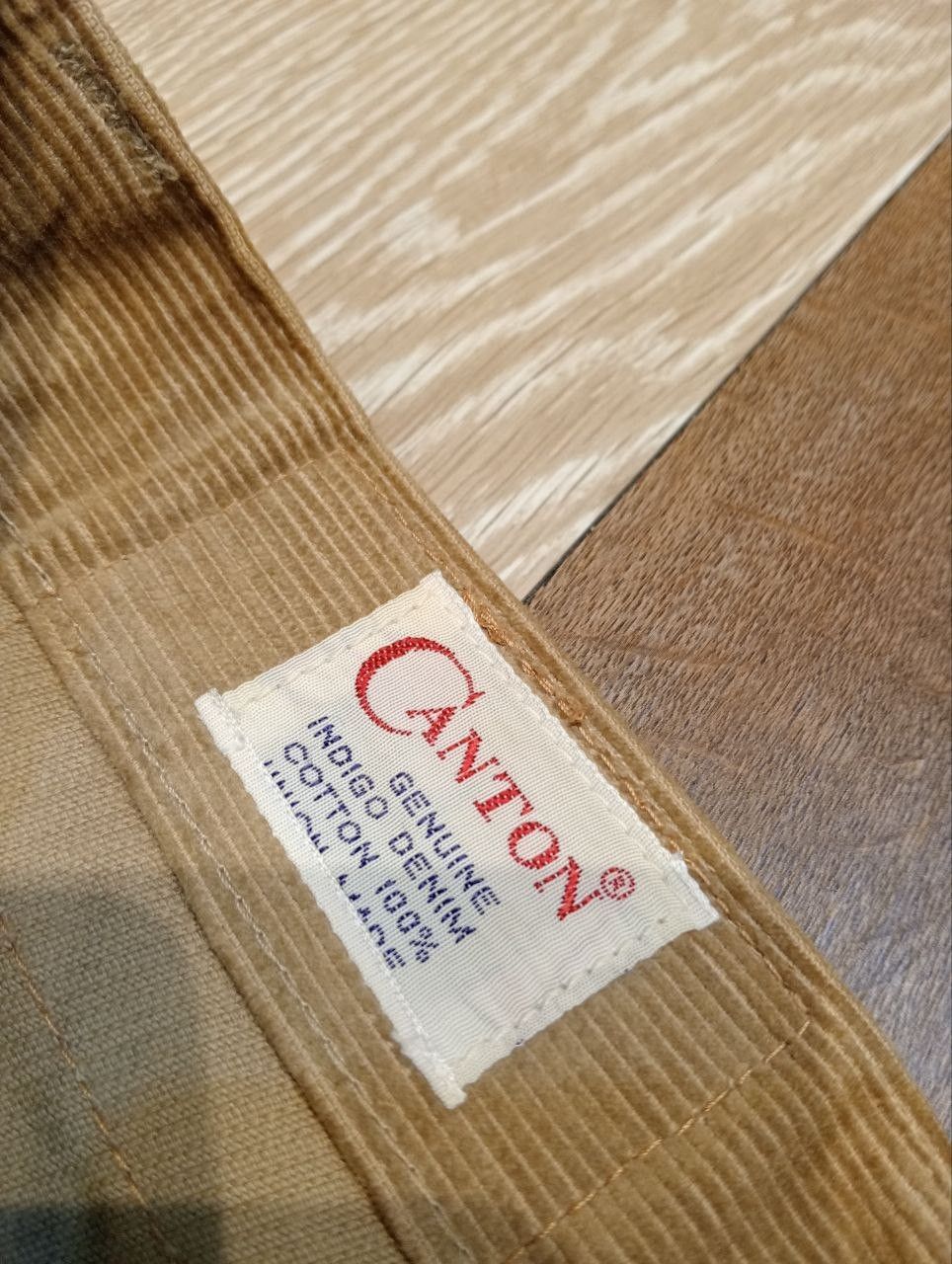 Vintage CANTON LOT 518 SANFORIZED UNION MADE CORDUROY PANTS Size US 30 / EU 46 - 6 Thumbnail