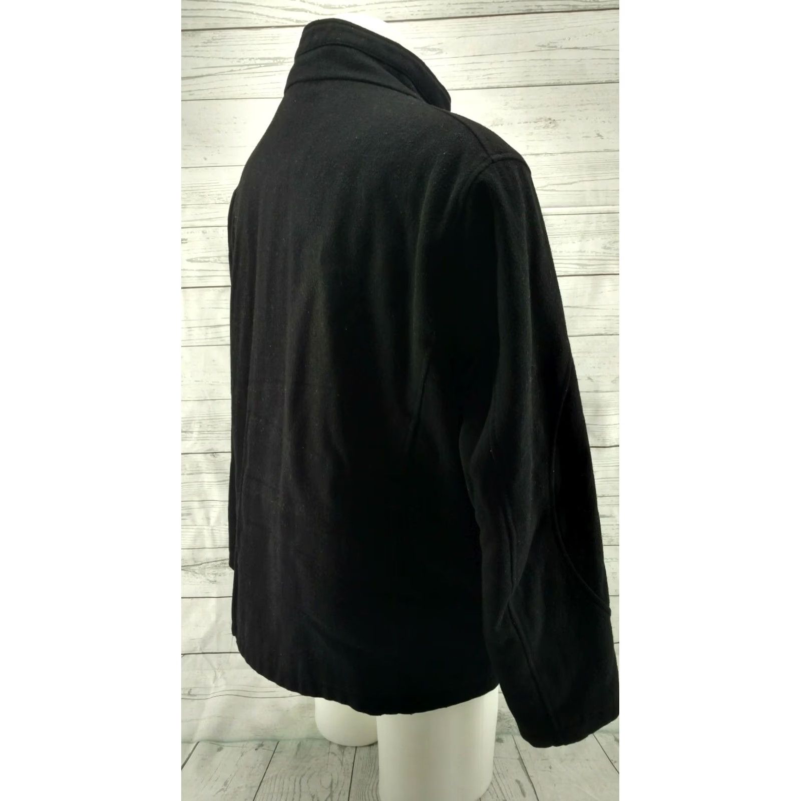 Tumi TUMI T-Tech Black Wool Blend Jacket Size L Mens Wool Jacket TTech Water Resistant Regular Size US L / EU 52-54 / 3 - 5 Thumbnail