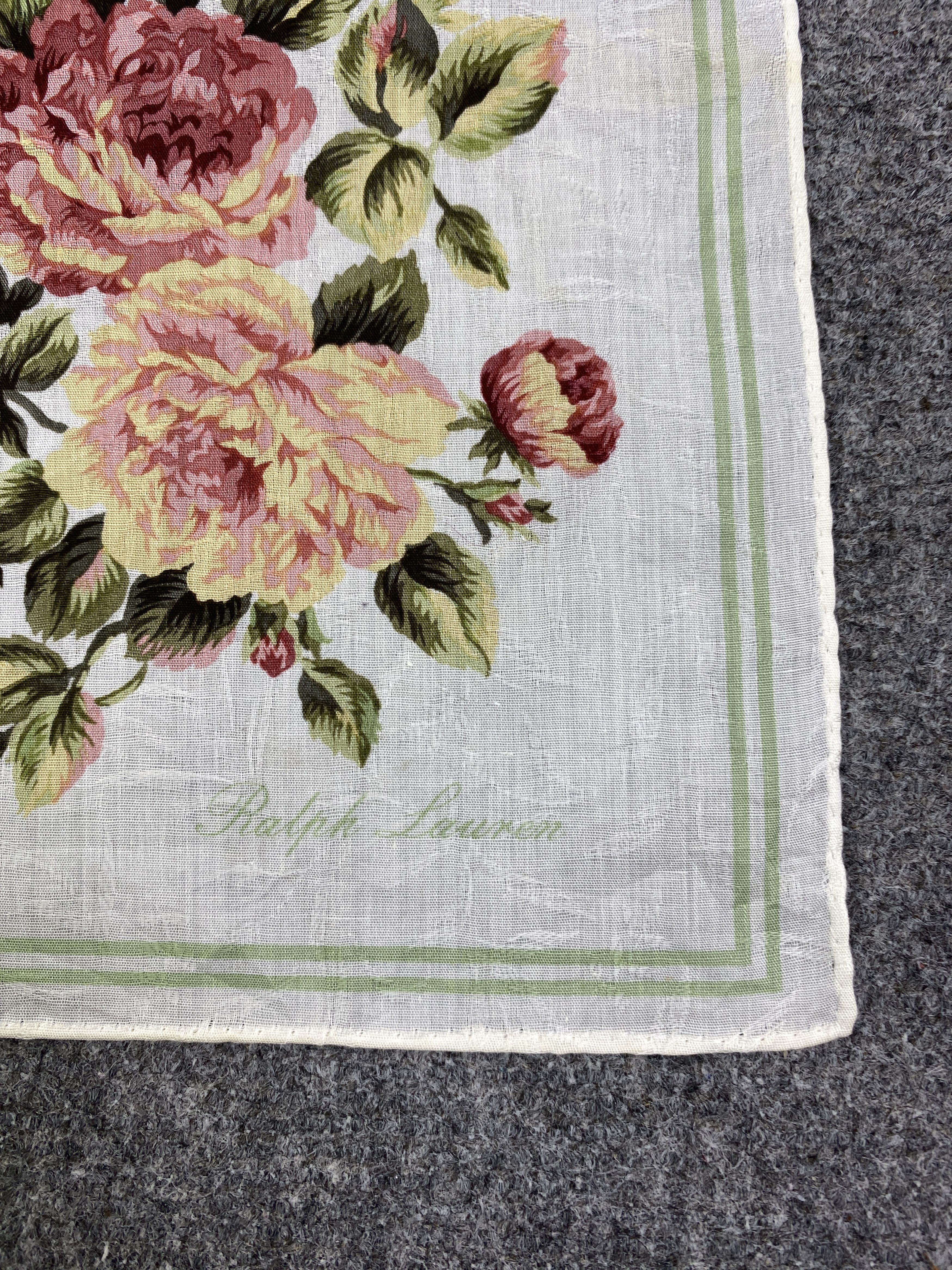 Ralph Lauren Vintage Ralph Lauren Handkerchief / Neckerchief HKC1031 Size ONE SIZE - 5 Thumbnail
