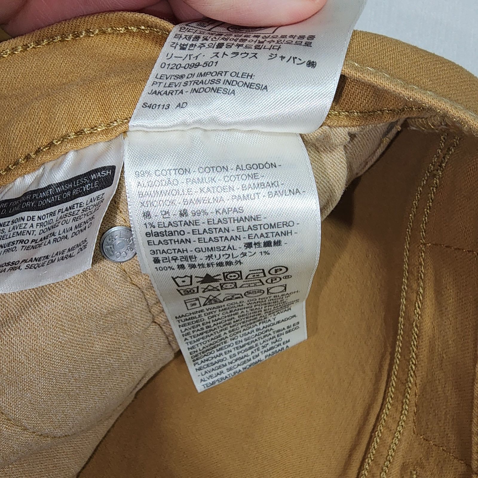 Levi's Levi's 505 Men's regular W40''x L30'' pants Size US 40 / EU 56 - 6 Thumbnail