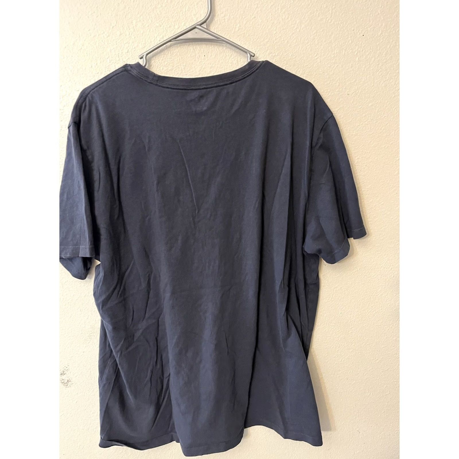 Gap Gap NYC Shirt Adult XL Navy Blue Logo T-Shirt, Cotton, Knit, Short Sleeve, Crew Neck, Men, 2010s NYC City USA Retro Style Size US XL / EU 56 / 4 - 3 Thumbnail