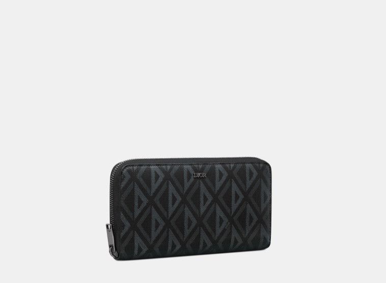 Dior o1w1db10325 2ESBC Size: OS / Zipped Long Wallet in Black Size ONE SIZE - 2 Thumbnail