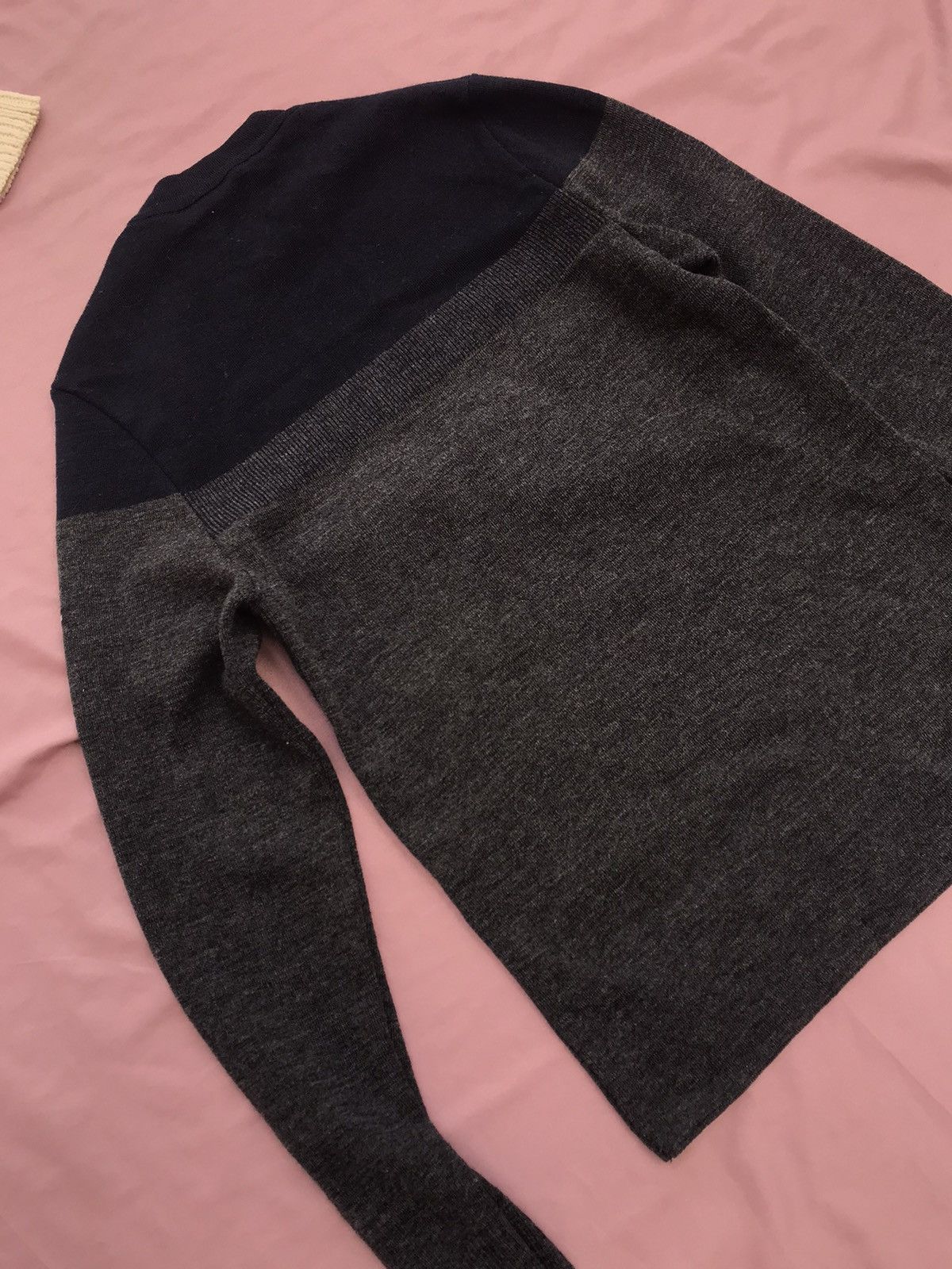 Saint James SAINT JAMES MADE IN FRANCE PURE WOOL two tone crewneck jumpe Size US M / EU 48-50 / 2 - 13 Thumbnail