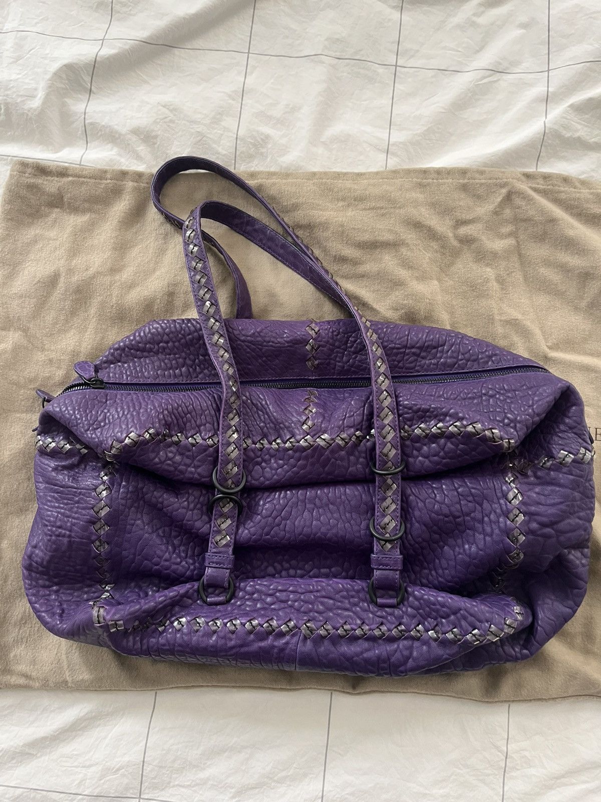 Bottega Veneta Bottega Veneta SS12 purple leather purse Size ONE SIZE - 1 Thumbnail