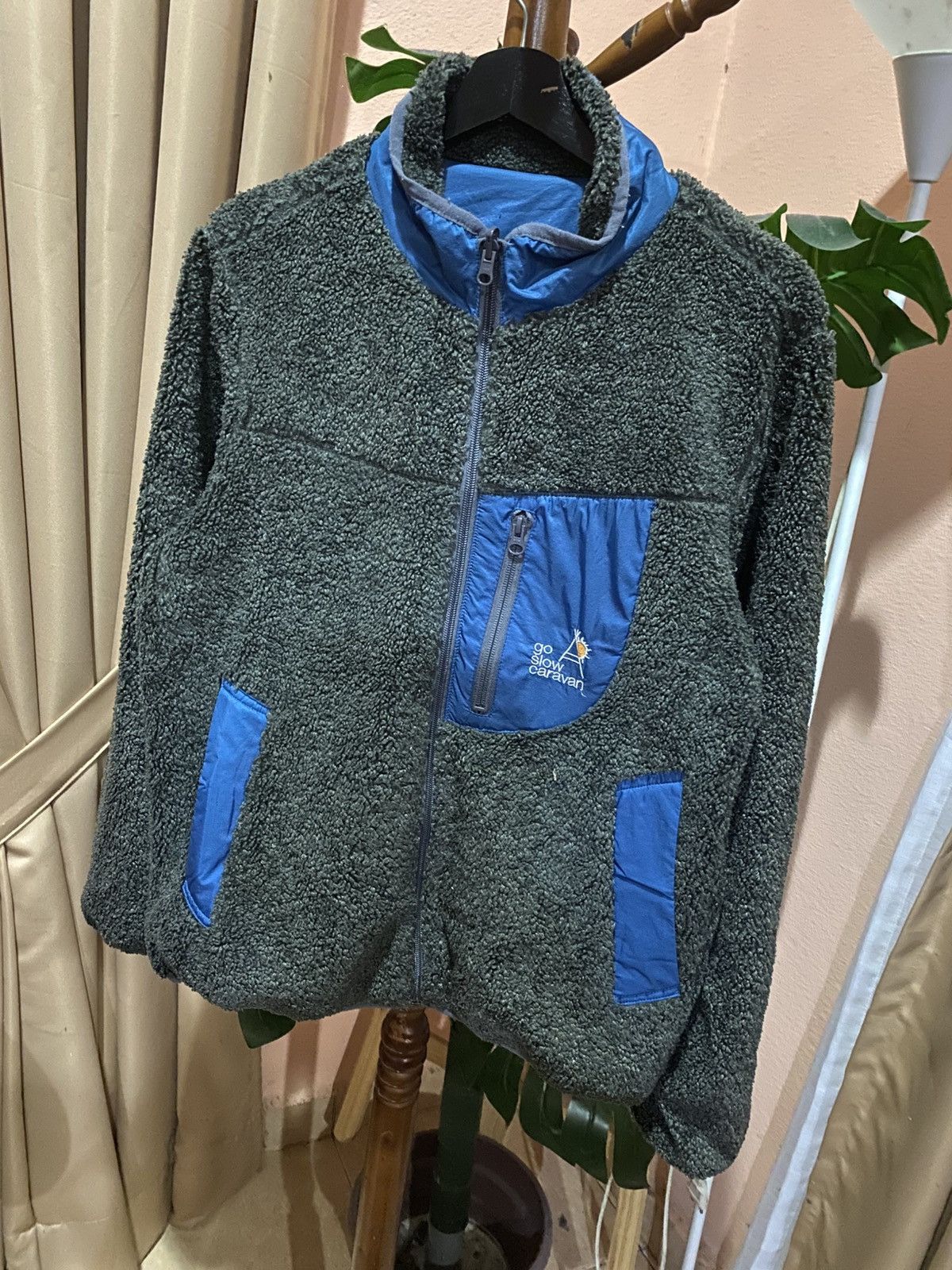 go slow caravan VINTAGE GO SLOW CARAVAN REVERSIBLE JACKET Size US M / EU 48-50 / 2 - 2 Thumbnail