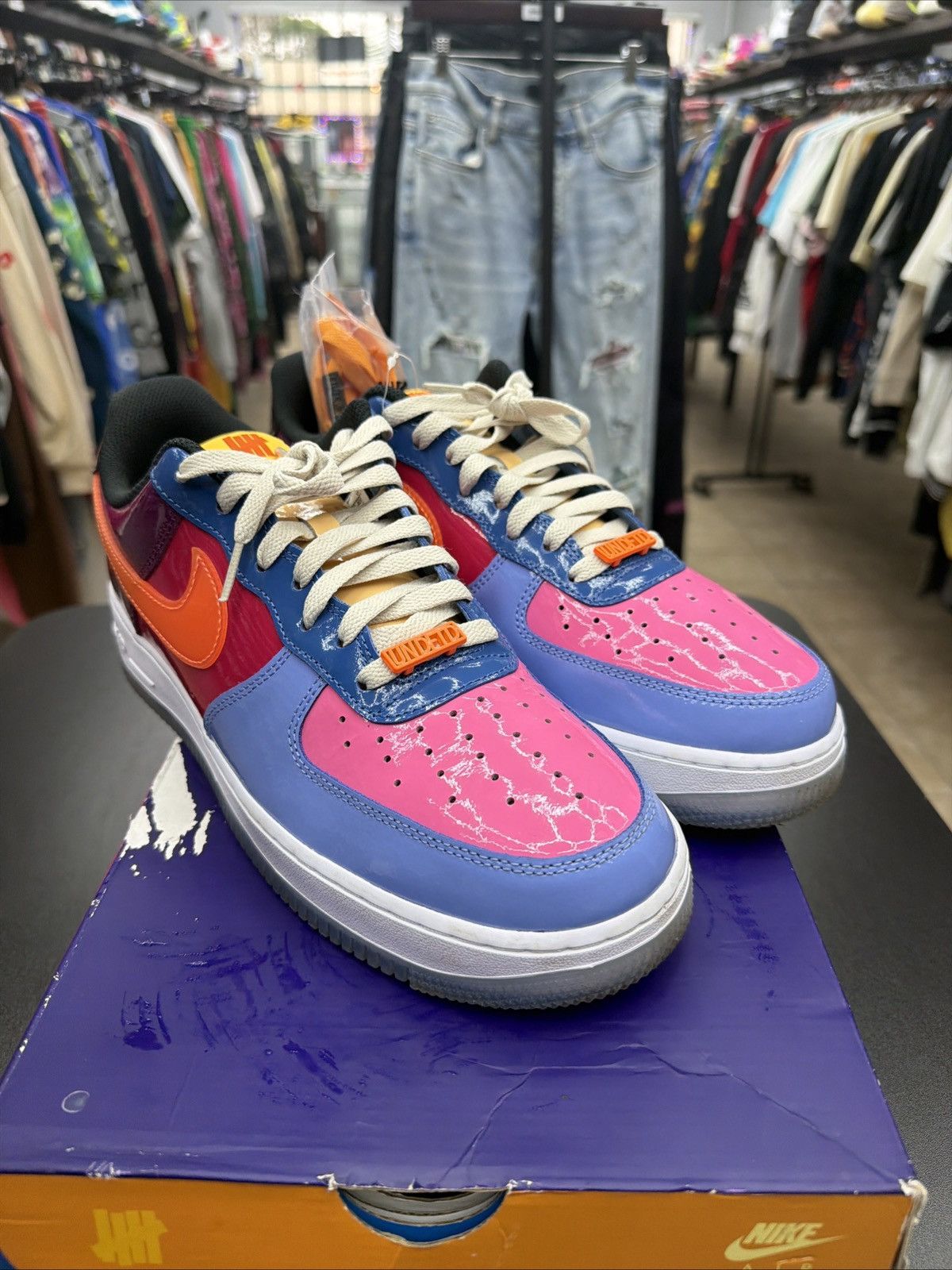 Nike Nike Undefeated x Air Force 1 Low Tota Size 11 OG All Quick Size US 11 / EU 44 - 19 Thumbnail