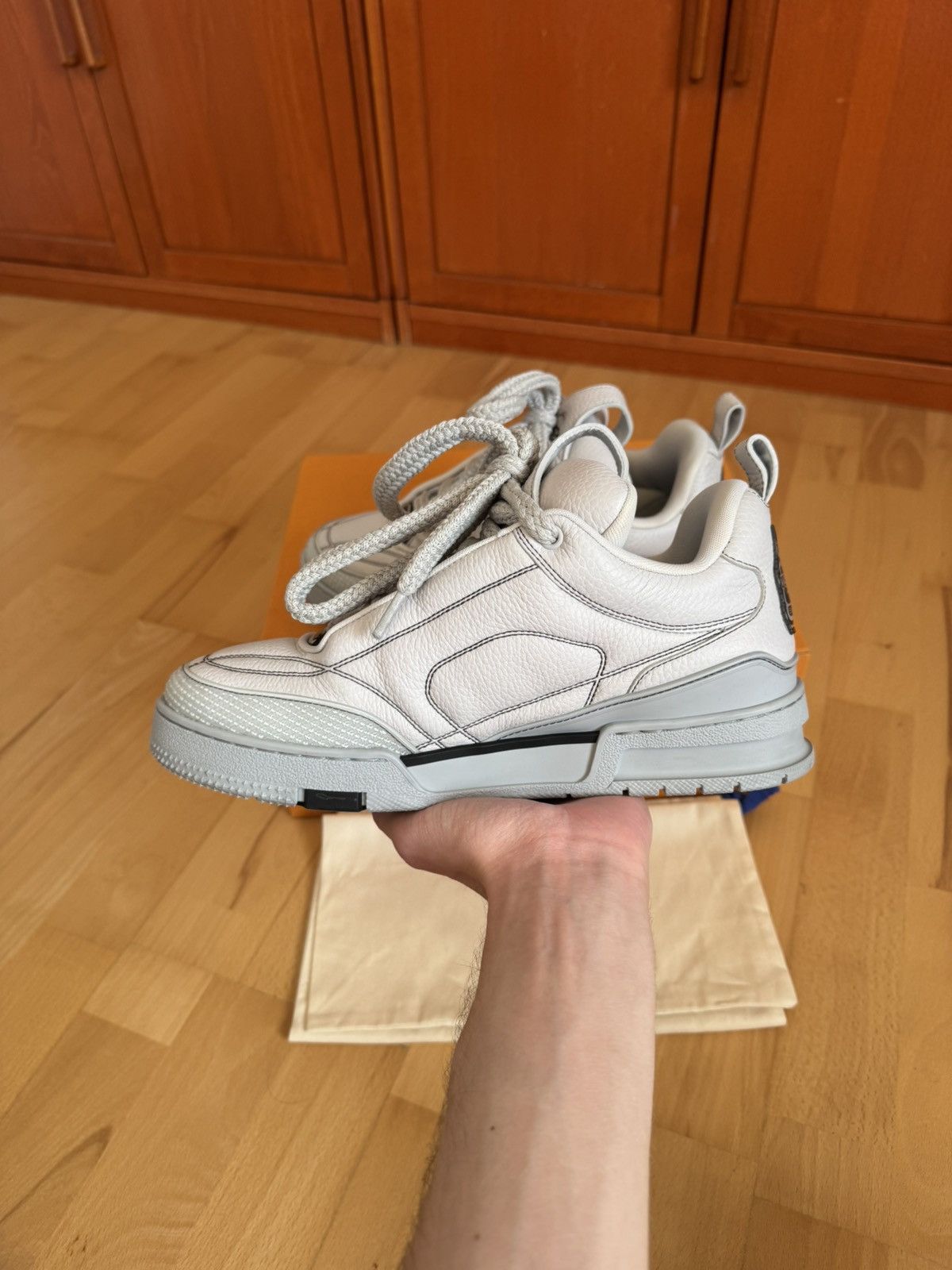 Louis Vuitton Louis Vuitton LV Skate Grey Size US 8.5 / EU 41-42 - 5 Thumbnail