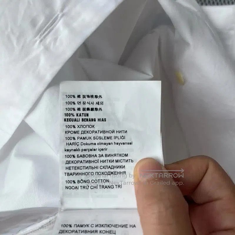 Miu Miu Miu Miu White Cotton Cropped Shirt . Size M / US 6-8 / IT 42-44 - 4 Thumbnail