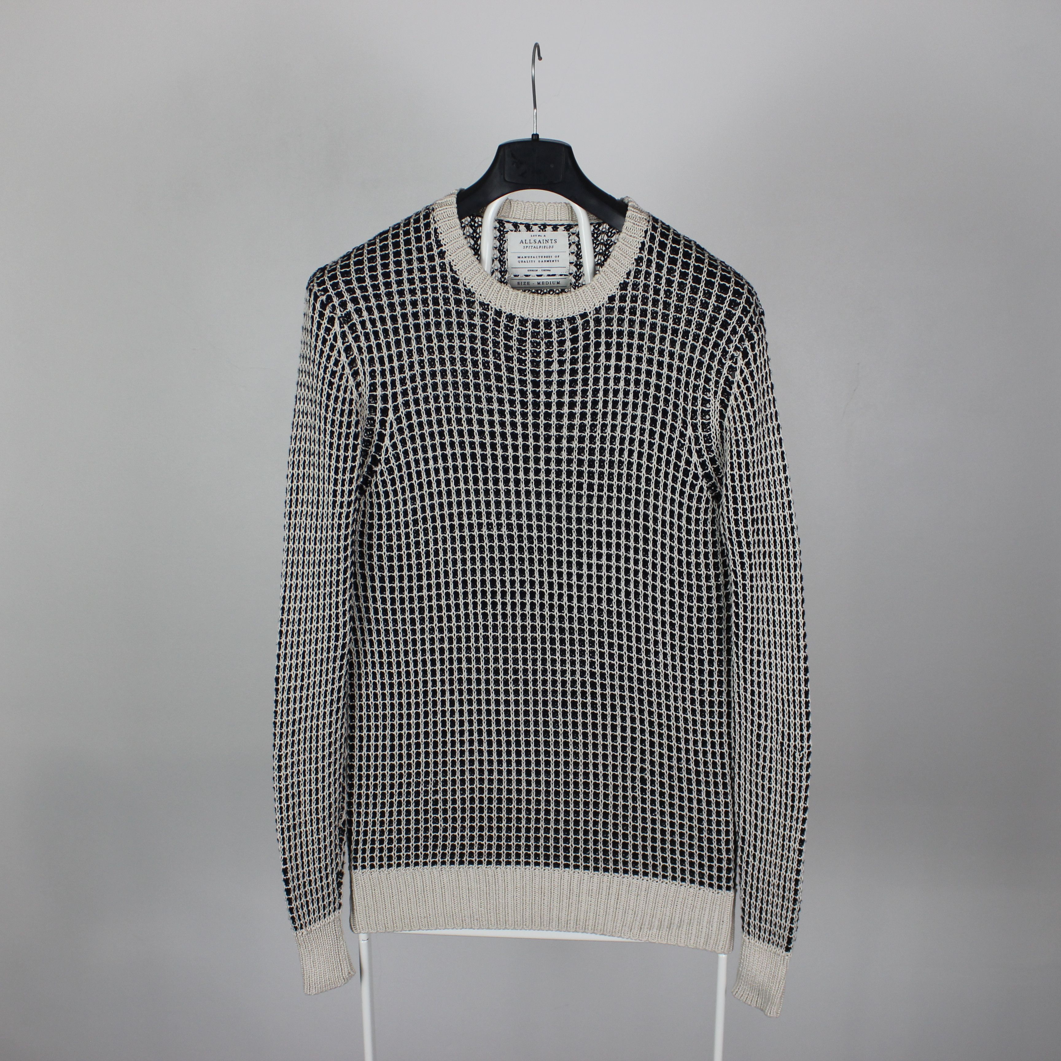 Allsaints Allsaints Alpine Crew Knit Jumper M gray Size US M / EU 48-50 / 2 - 3 Thumbnail