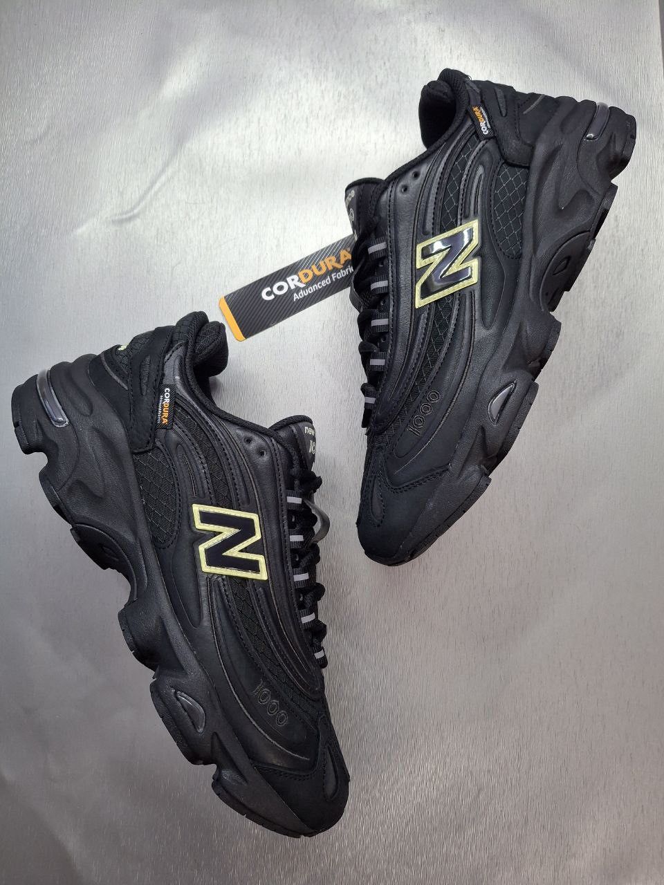 New Balance New Balance 1000 Cordura Pack Black Sneakers Size US 10 / EU 43 - 4 Thumbnail