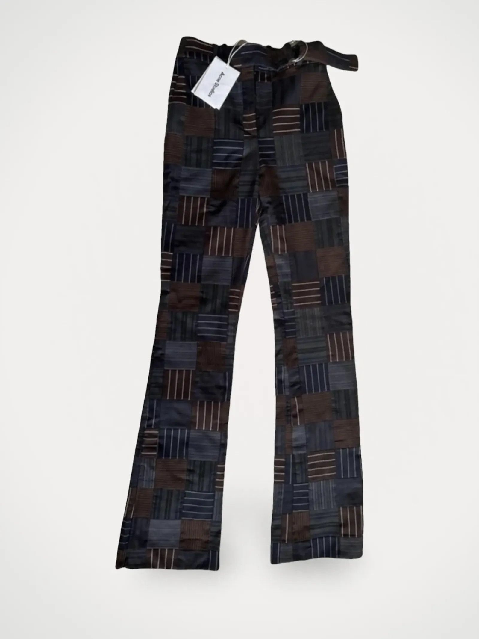 image of Acne Studios Pemilia Patchwork Pants, Women's (Size 26)