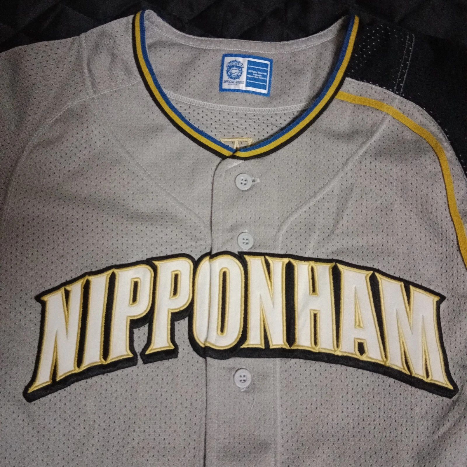 MLB Hokkaido Nippon-Ham Fighters Takahashi Baseball Jersey Size US L / EU 52-54 / 3 - 2 Thumbnail