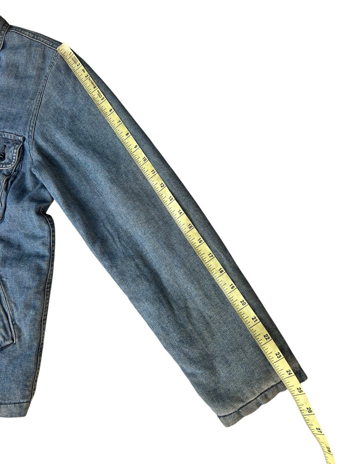 Full Count & Co. × Vintage Vintage Full Count Dirty Mud HBT Denim Jacket Lined Size US M / EU 48-50 / 2 - 5 Thumbnail