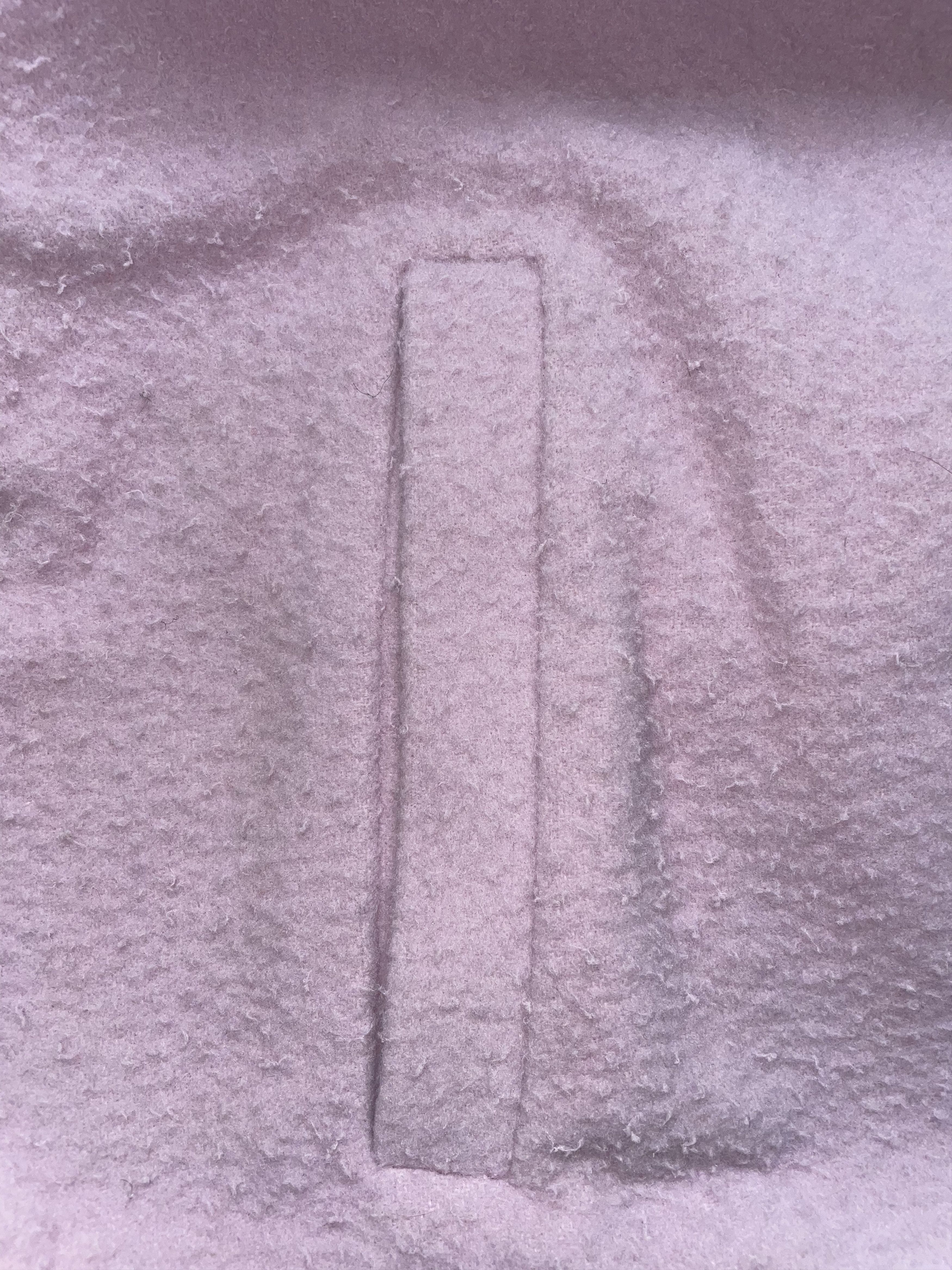 Jil Sander Jil Sander Navy | Pink 100% Virgin Wool Coat w/ Red Collar Size XS / US 0-2 / IT 36-38 - 10 Thumbnail