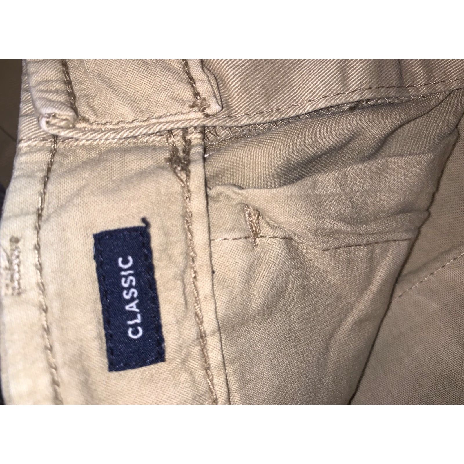 American Eagle Outfitters American Eagle Outfitters Chino Shorts Men Beige 26 Flat Front Classic Casual Size US 26 / EU 42 - 5 Thumbnail