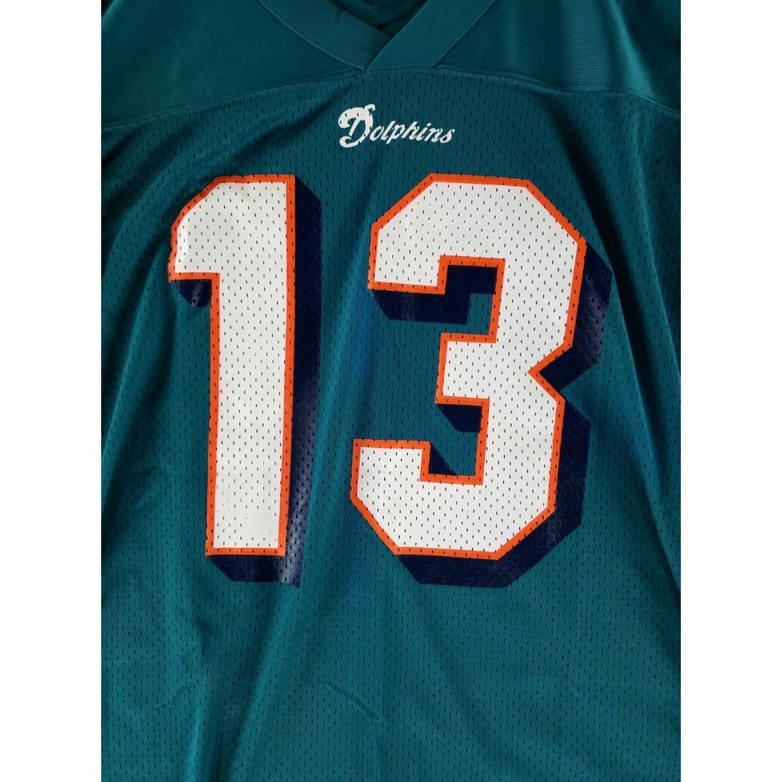 Starter VINTAGE Starter Dan Marino Miami Dolphins Jersey 13 Teal Mens XXXL 90s Jersey Size US XXL / EU 58 / 5 - 3 Thumbnail