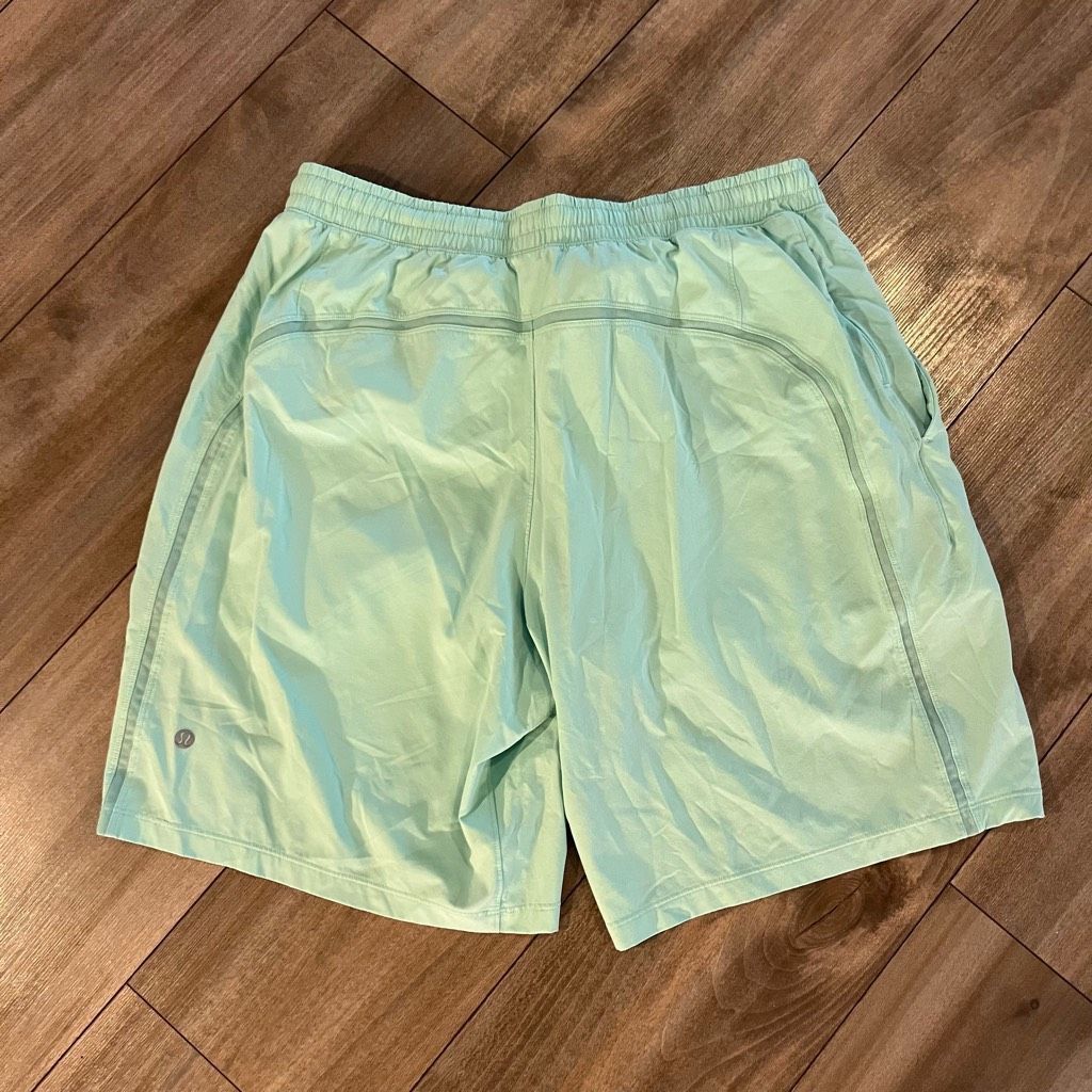 Lululemon Lululemon Blue Athletic Workout Shorts Men XL Bin E-16 Size US 40 / EU 56 - 4 Thumbnail