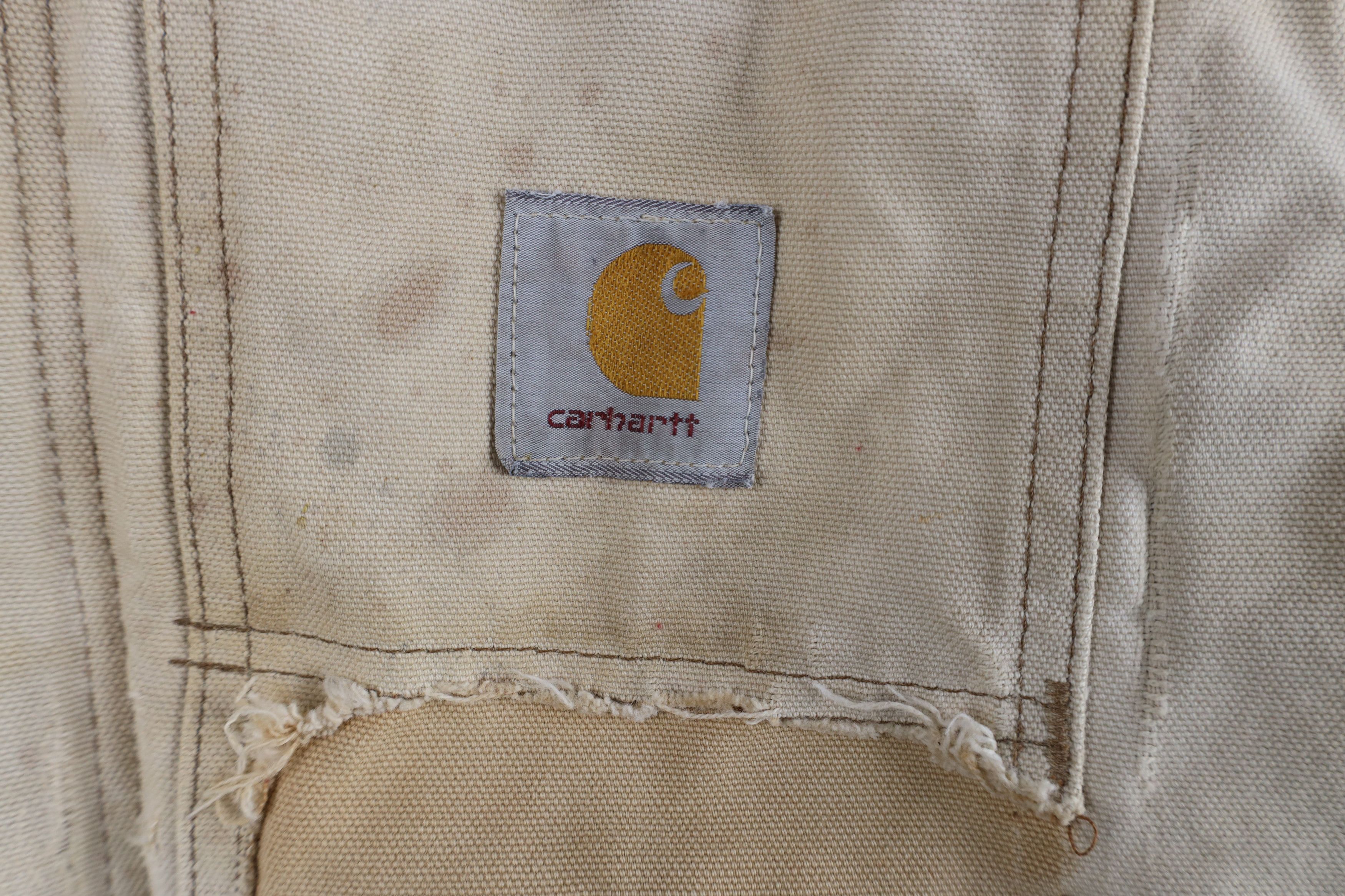 Carhartt Vintage 90s Carhartt Quilted Chore Barn Jacket Duck Brown Size US L / EU 52-54 / 3 - 4 Thumbnail