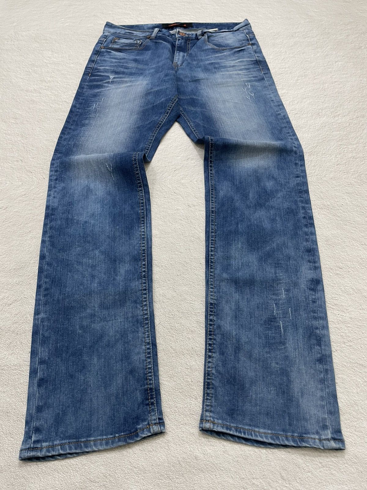 パンツ Y2K HYSTERIC GLAMOUR distressed denim SOLD💺 Hysteric Glamour 00s Studded Distressed Crash Denim