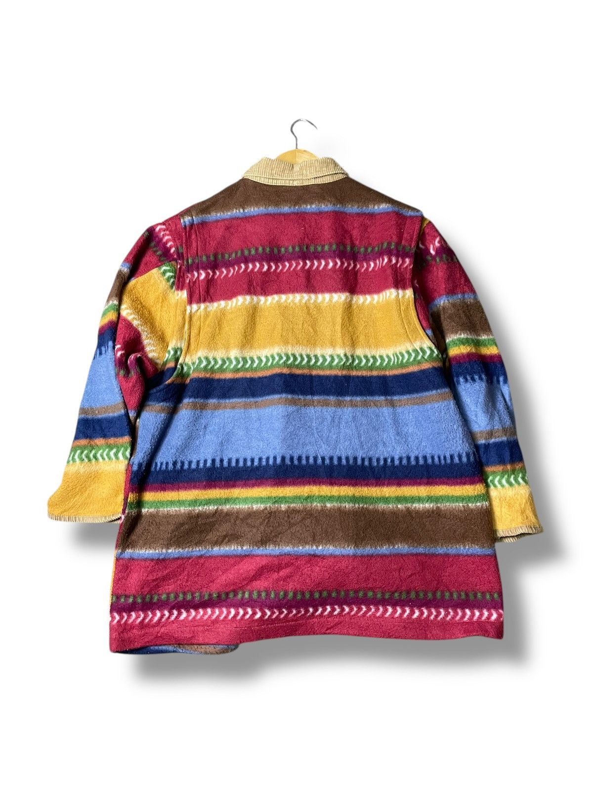 Japanese Brand × Vintage Climate Zone Brand Abstract Pattern Wool Jacket (113) Size US M / EU 48-50 / 2 - 6 Thumbnail