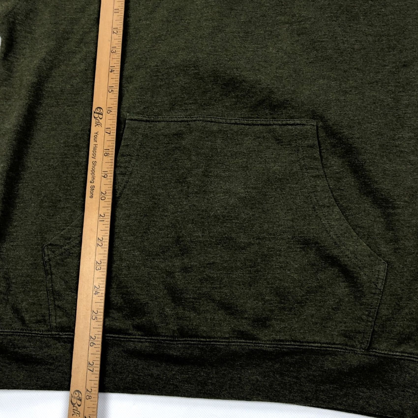 Vintage AFTCO Hoodies Pullover Women's Green Logo Graphic Print Drawstring Pockets Long Sleeve Cotton Blend Fleece L Size L / US 10 / IT 46 - 4 Thumbnail