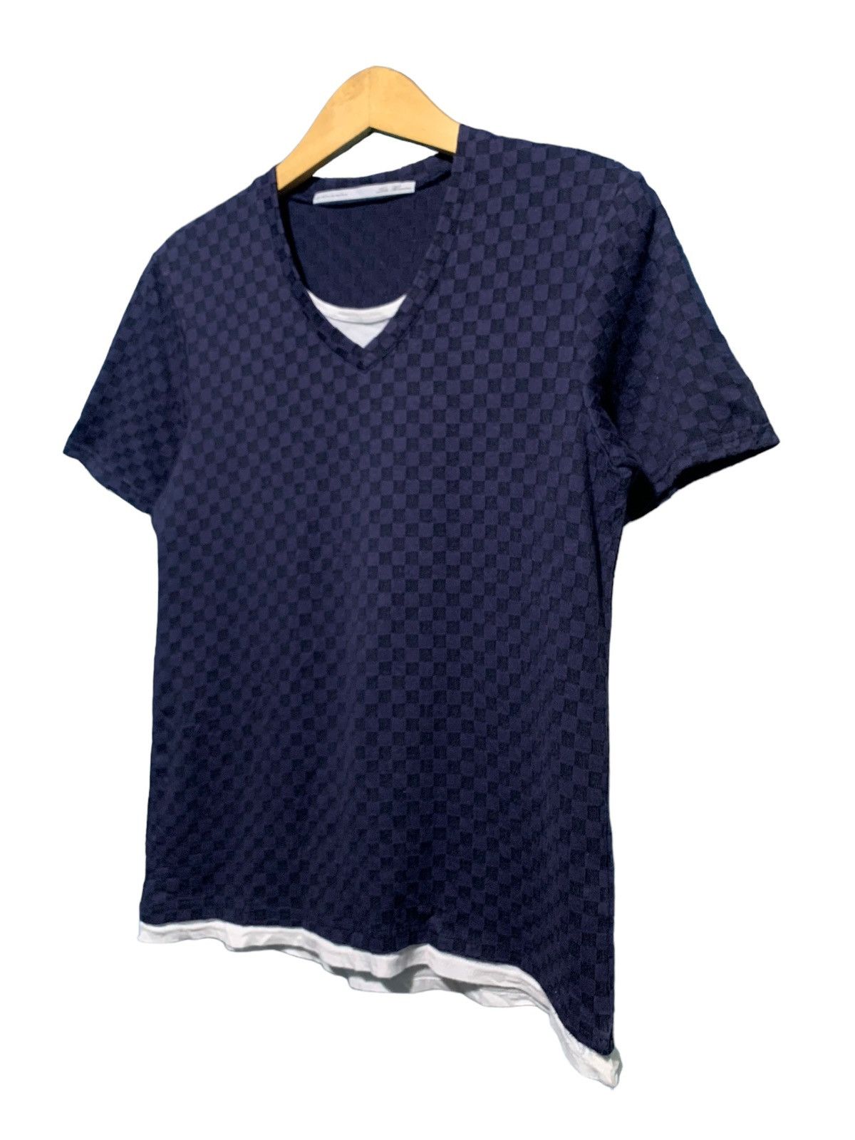 Issey Miyake × Tete Homme Tete Homme issey miyake double layer checker board t shirt Size US M / EU 48-50 / 2 - 2 Thumbnail