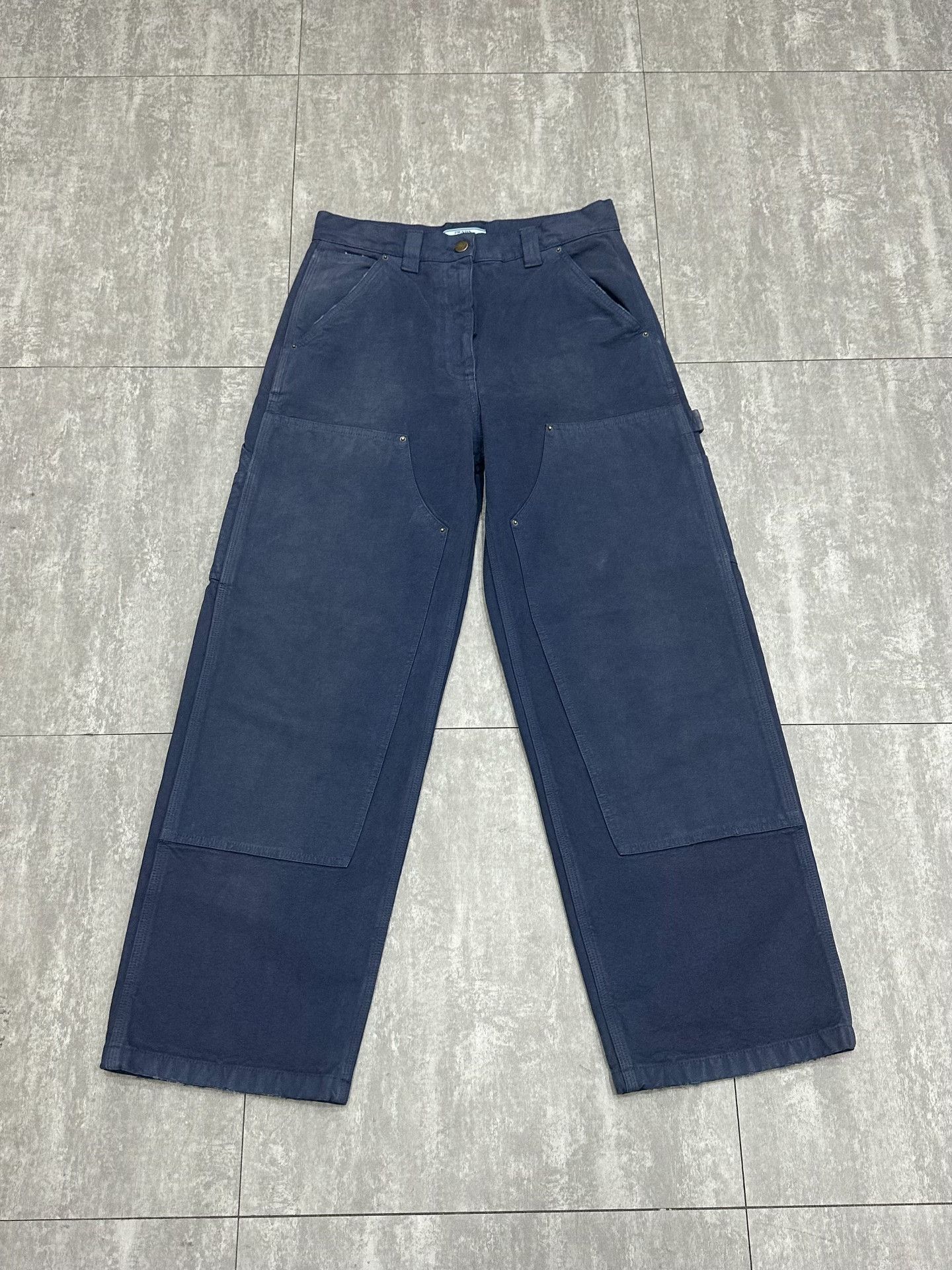 Prada Prada Washed Blue Casual Pants 30 Men Size US 30 / EU 46 - 1 Thumbnail