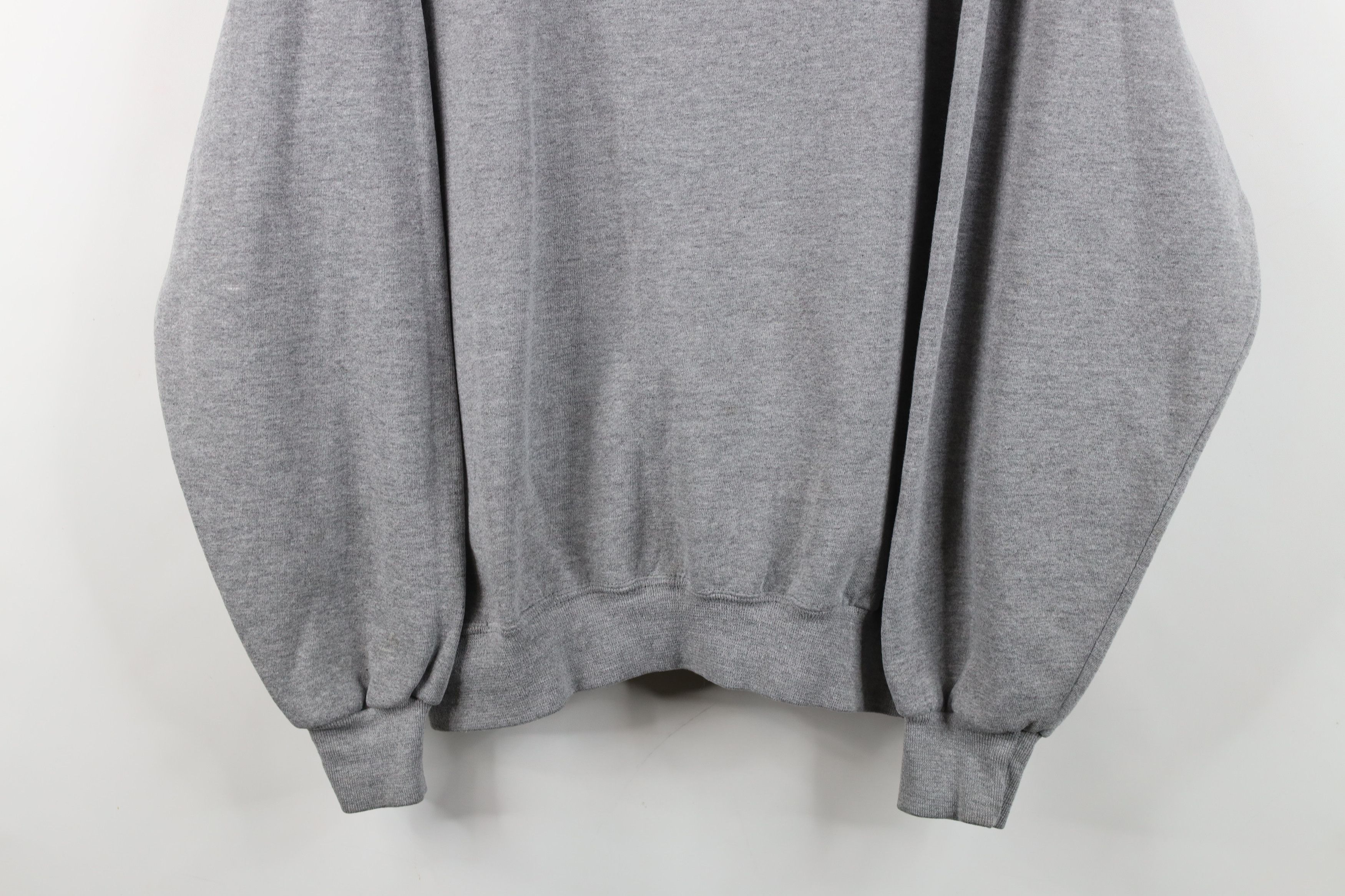 Vintage Vintage 90s Streetwear Crewneck Sweatshirt Gray USA Size US XL / EU 56 / 4 - 3 Thumbnail