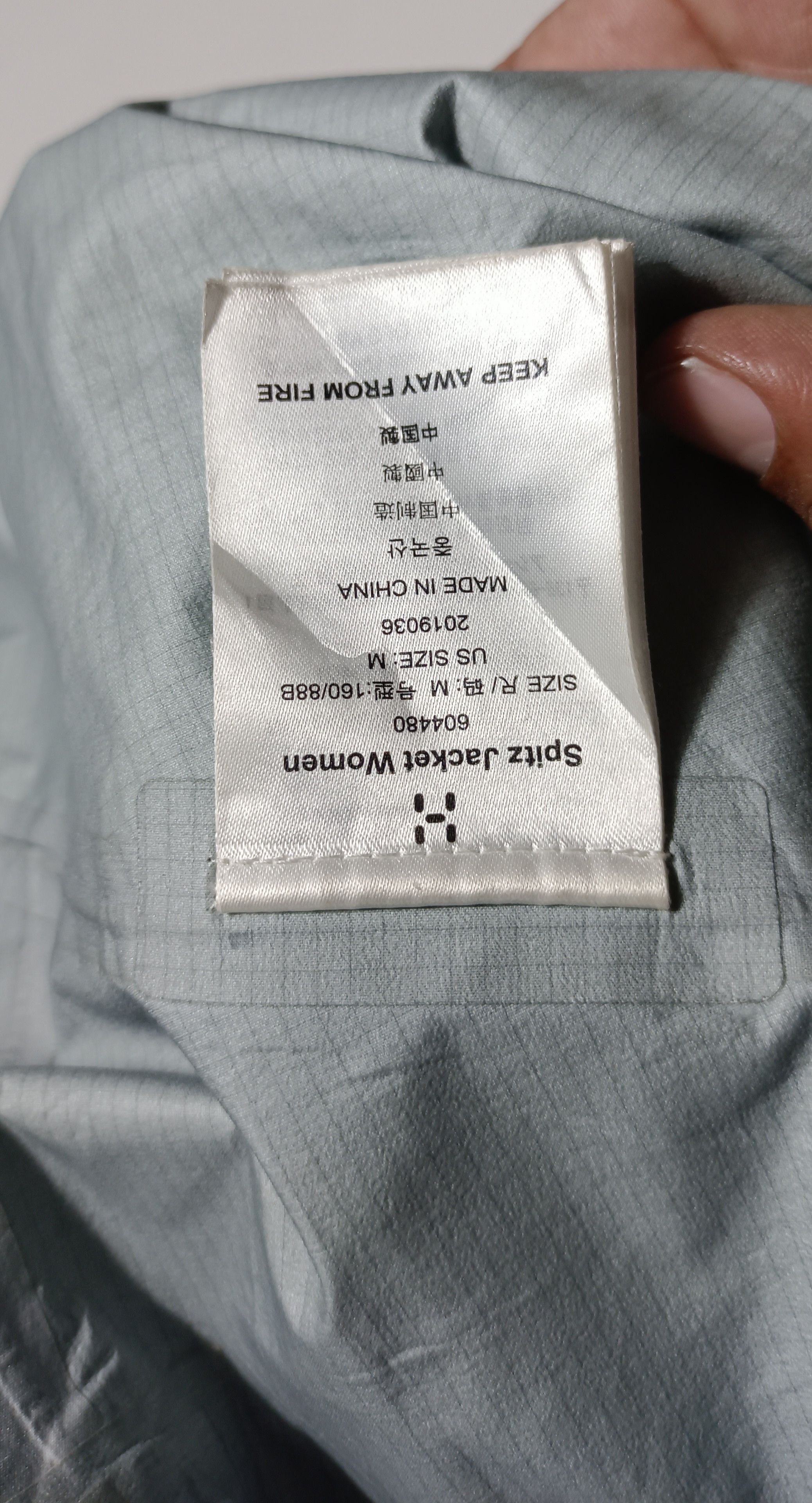 Goretex × Haglofs Spitz Jacket Women Magnetite Size M / US 6-8 / IT 42-44 - 16 Thumbnail