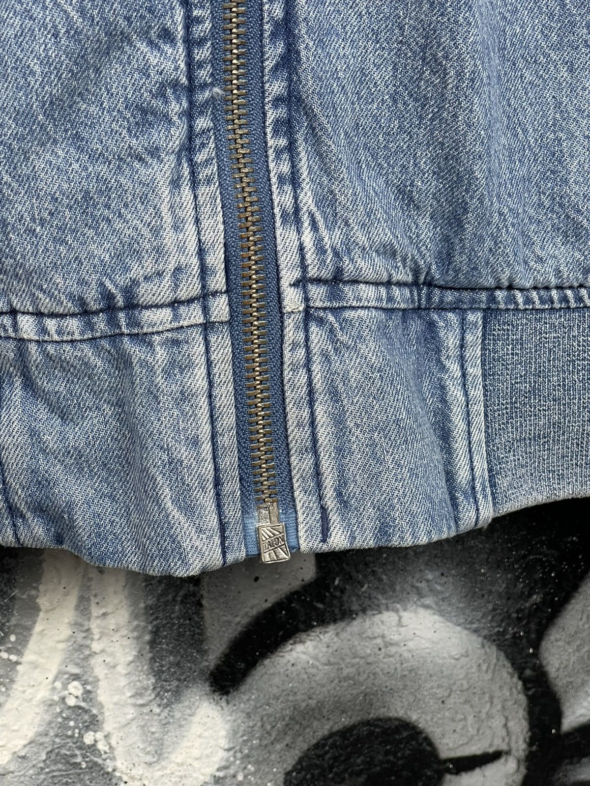 Levi's Vintage Clothing Levi’s Lyon Bomber Retro Mod Denim Jacket Men’s Size L Size US L / EU 52-54 / 3 - 7 Thumbnail