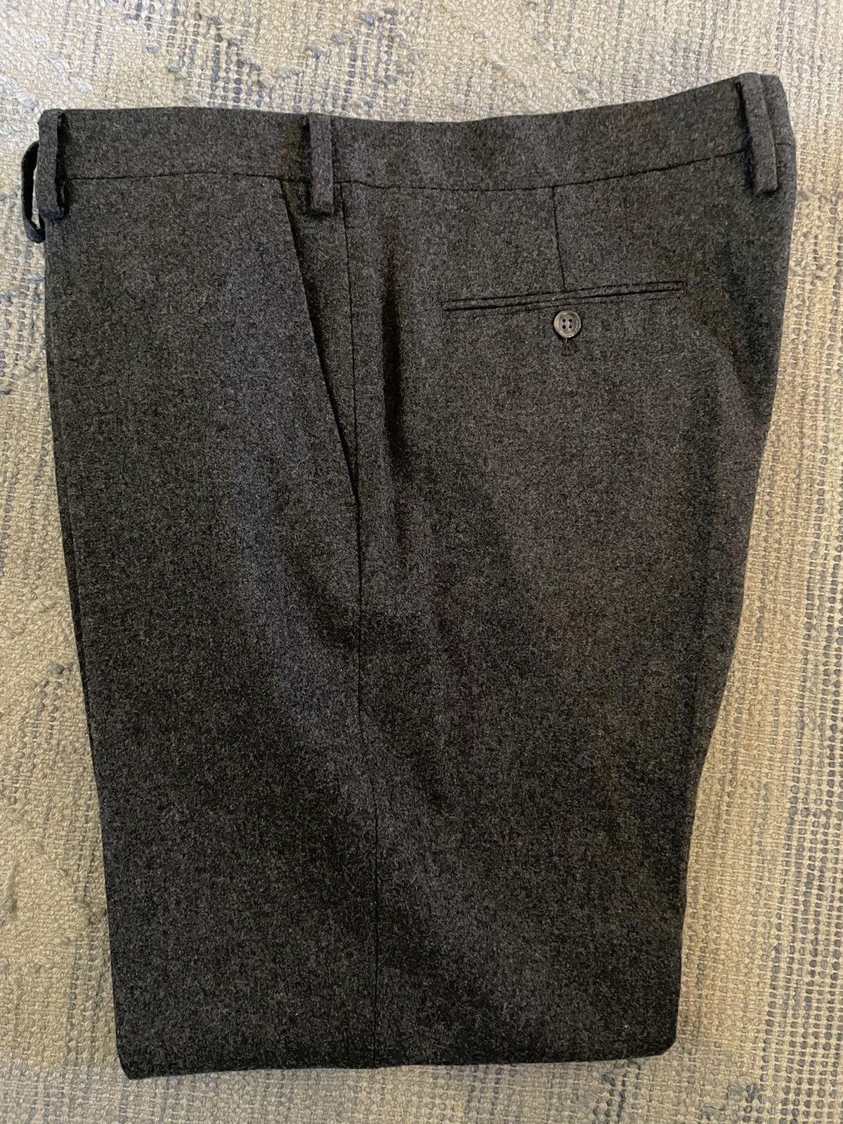 Polo Ralph Lauren Flat Front Wool Flannel Trouser Size US 38 / EU 54 - 1 Thumbnail