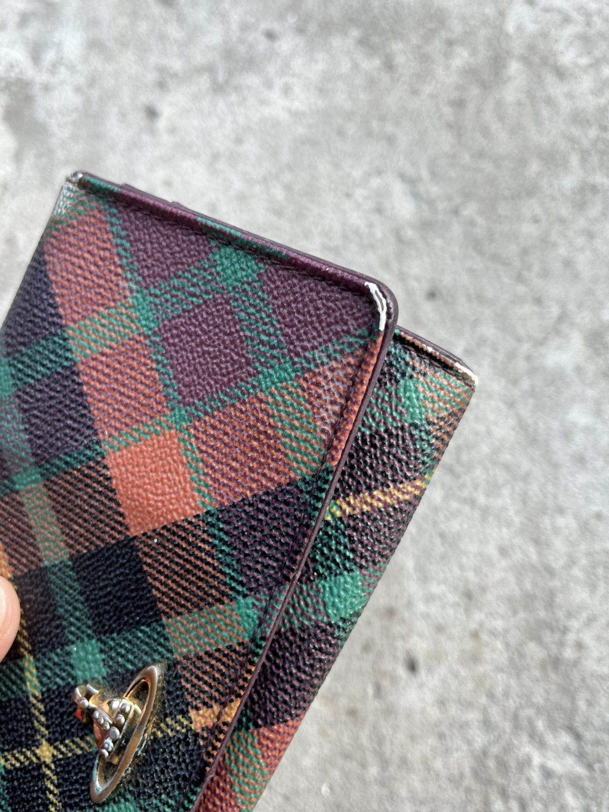 Vivienne Westwood Vintage Vivienne Westwood Leather Orb Logo Monogram Wallet Size ONE SIZE - 10 Thumbnail