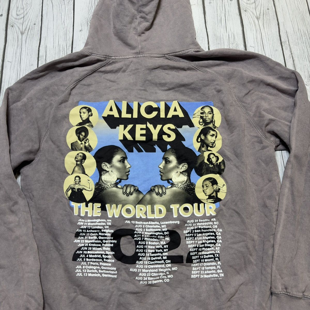 Band Tees Alicia Keys hoodie Size US L / EU 52-54 / 3 - 3 Thumbnail
