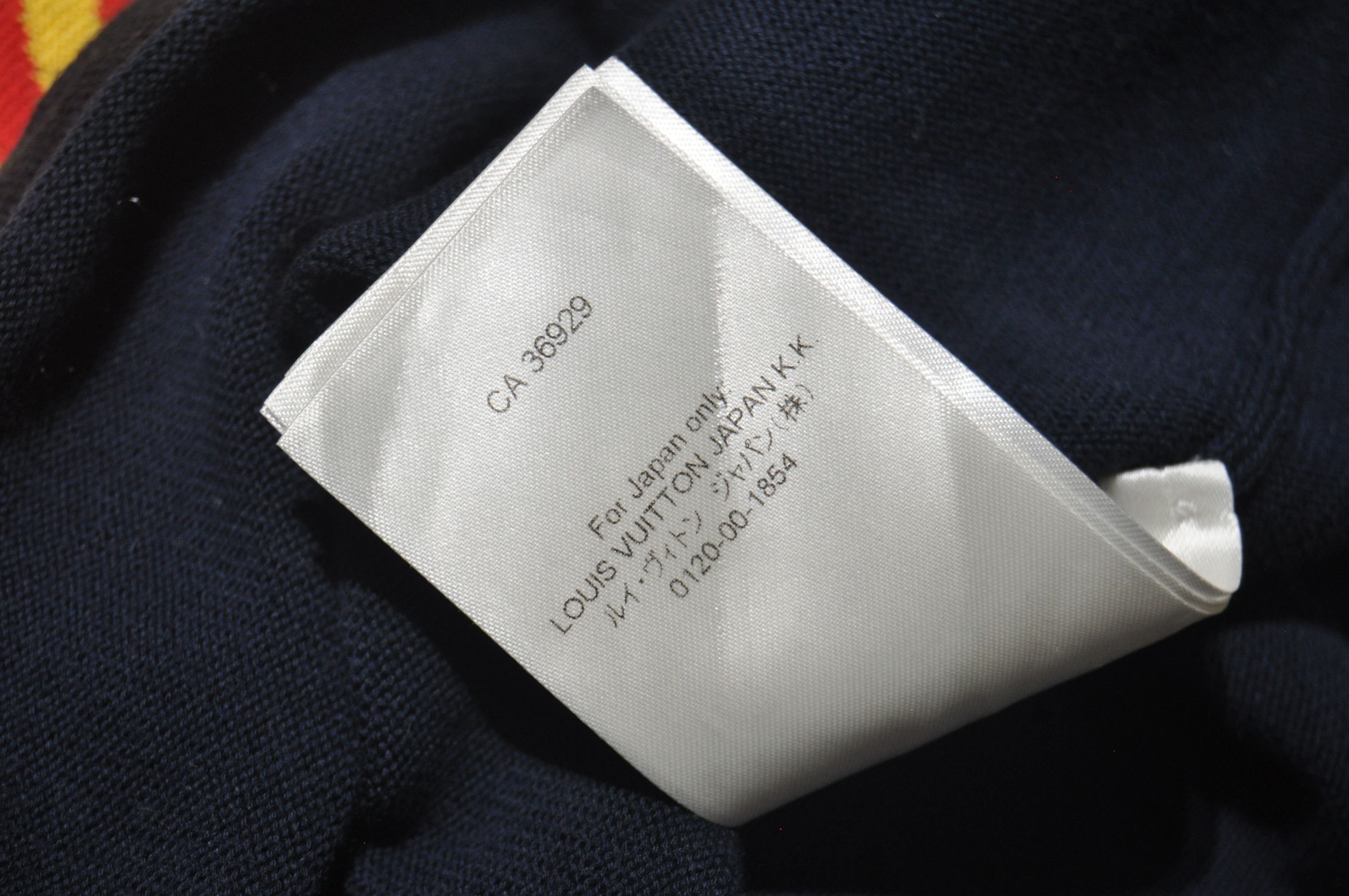 Louis Vuitton LV - Nigo - VA - Pre-Spring 22 - Intarsia Jacquard Heart Tee Size US L / EU 52-54 / 3 - 11 Thumbnail