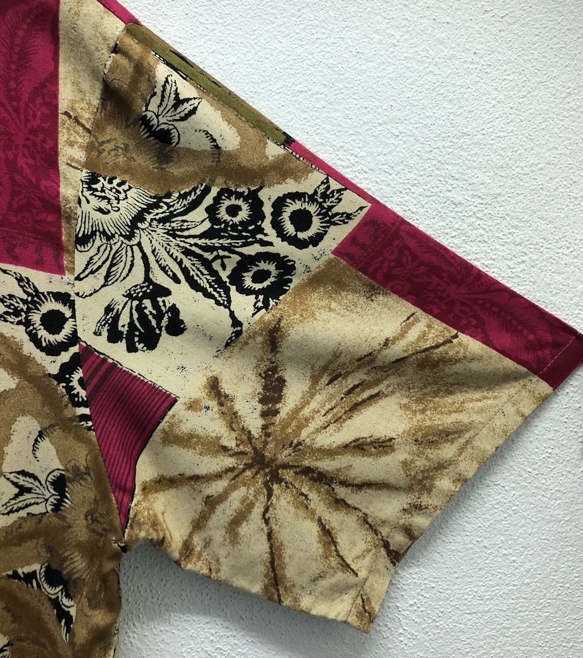 Vintage Vintage Bobbie Brooks Abstract Floral Patchwork Made in USA Size US L / EU 52-54 / 3 - 5 Thumbnail