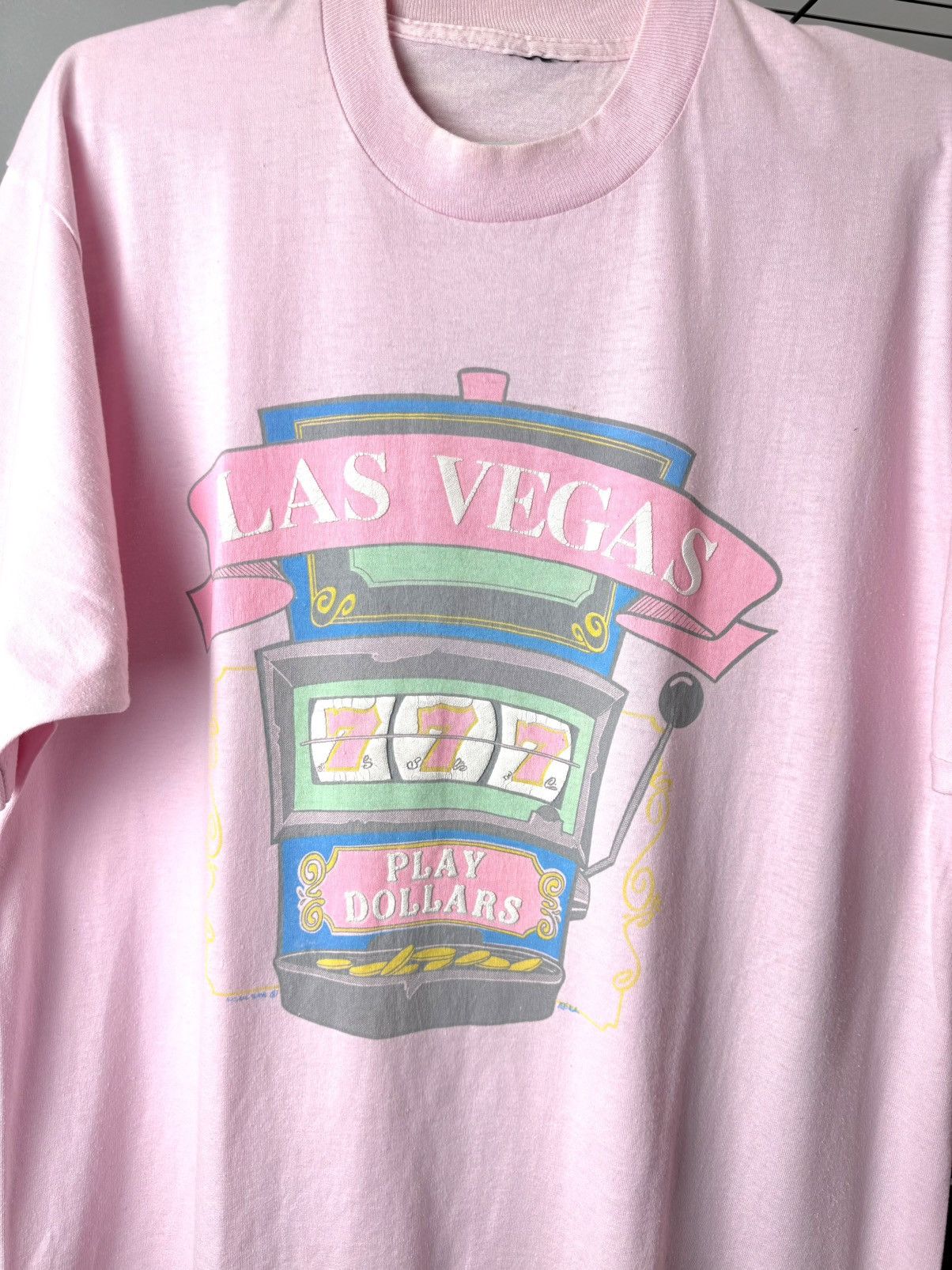 Band Tees Vintage 1990’s Winner Casino Club Jackpot Las Vegas T Shirt Size US XL / EU 56 / 4 - 2 Thumbnail