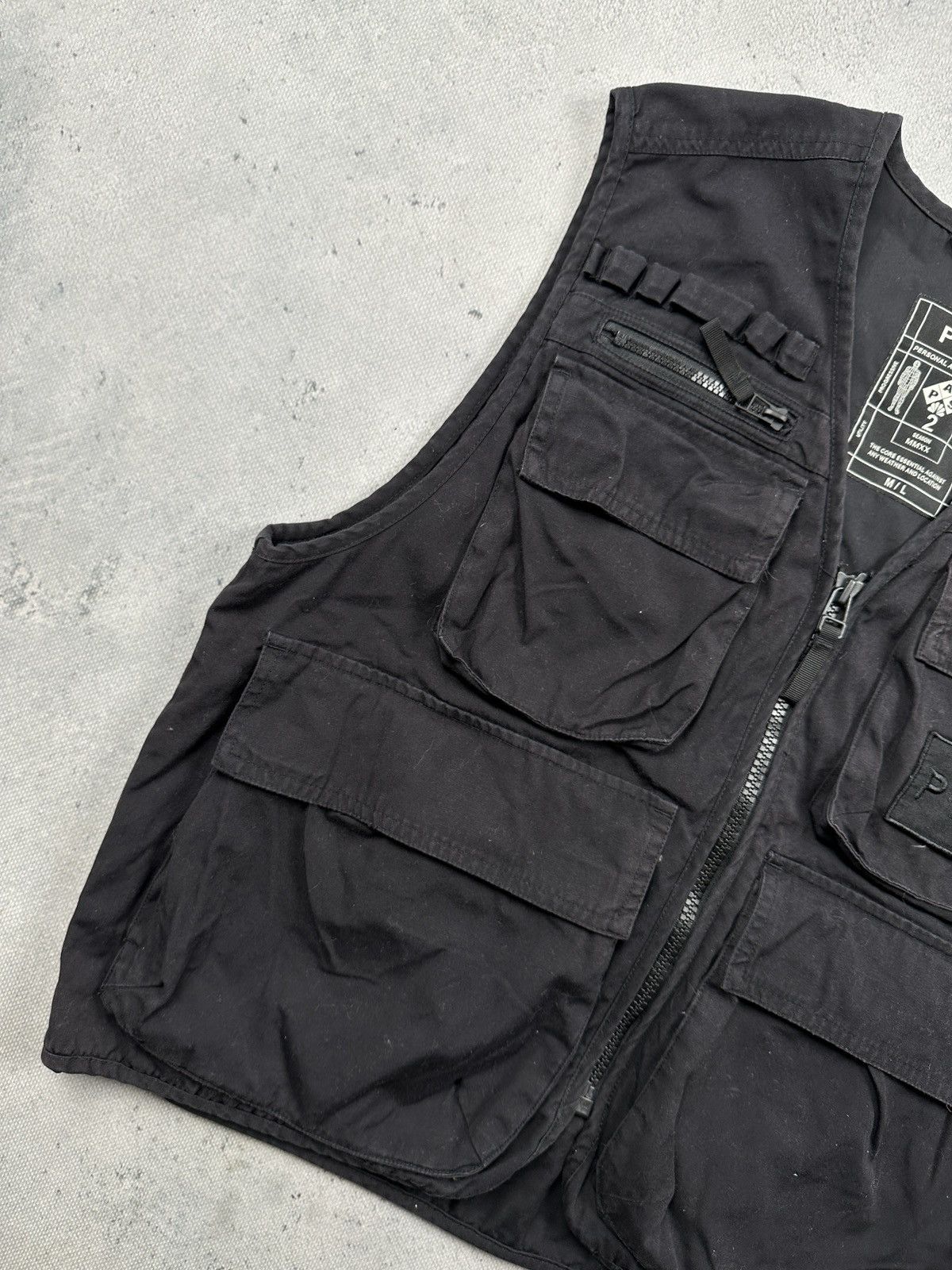 Vintage PAS Personal Apparel System Tactical Utility Vest Gorpcore Size US M / EU 48-50 / 2 - 5 Thumbnail
