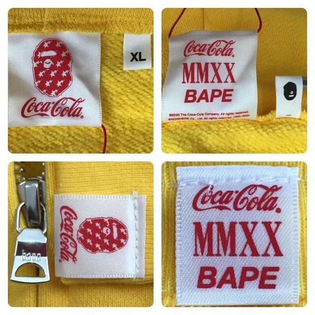 Bape × Coca Cola BAPE × COCA COLA Full Zip Hoodie a bathing ape BAPE sta Size US XL / EU 56 / 4 - 8 Thumbnail