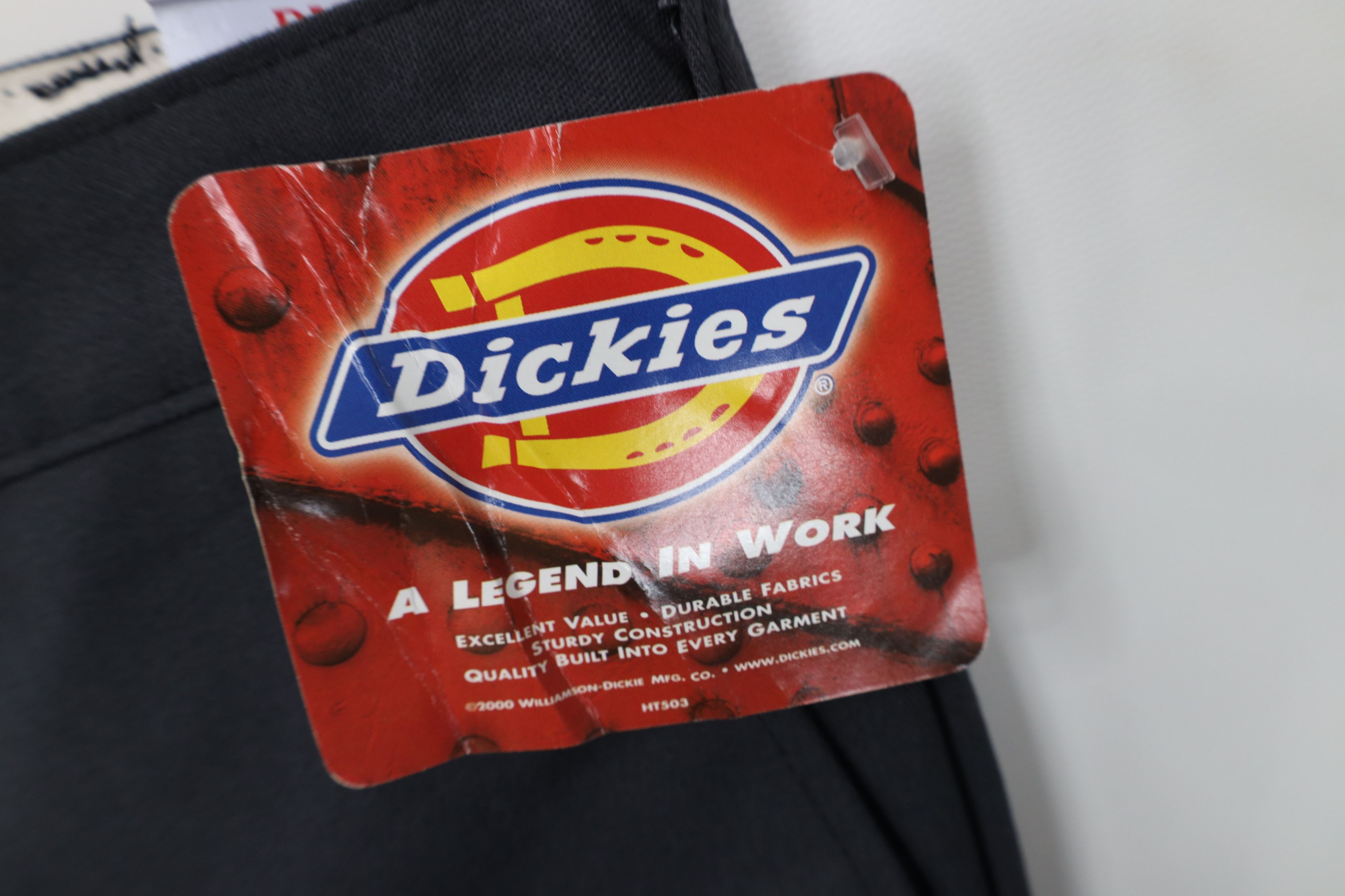 Dickies Deadstock Vintage Y2K 2000 Dickies Mechanic Pants Gray Size US 33 - 8 Thumbnail