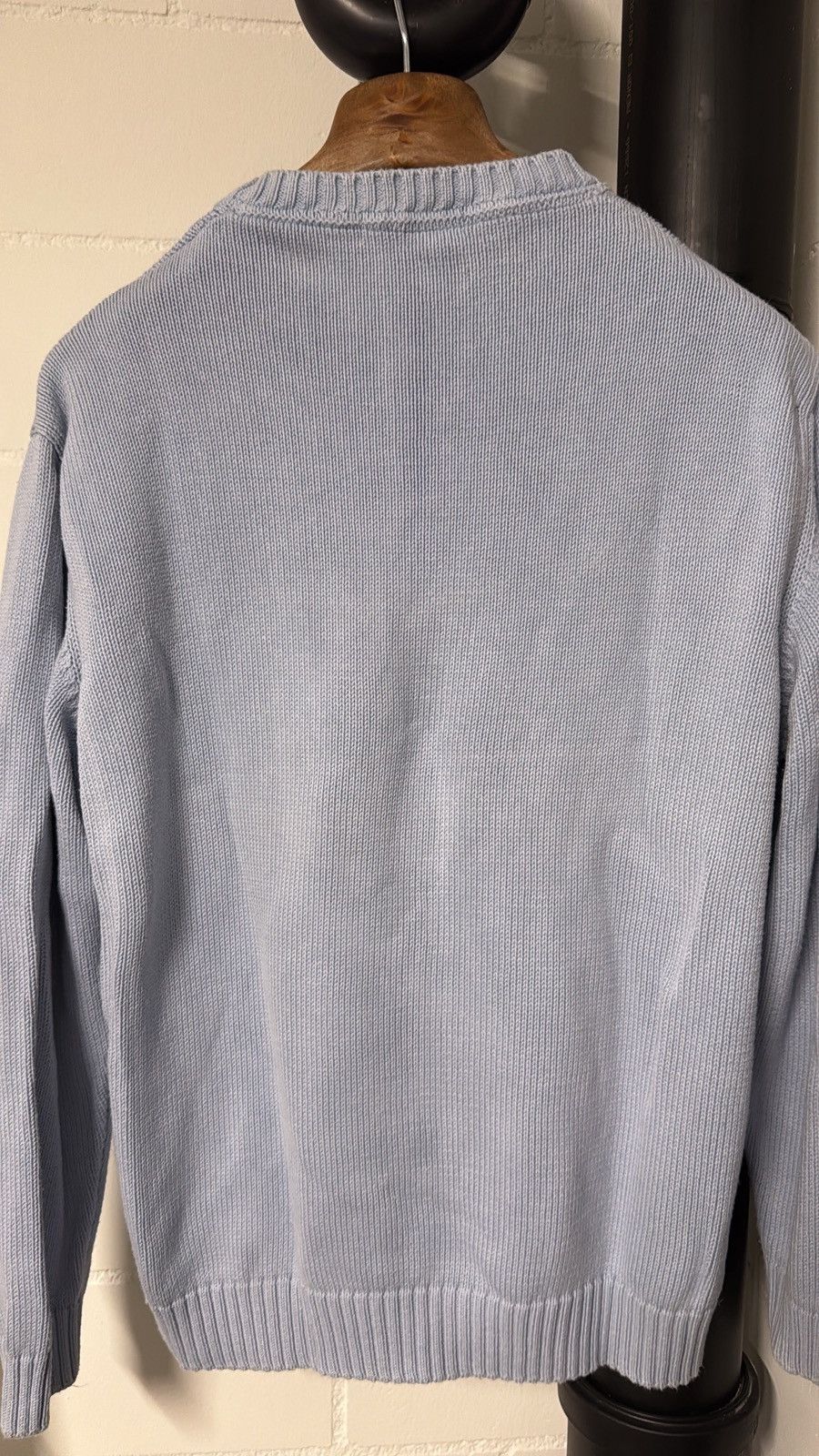 Burberry Burberry Baby Blue Sweater Size US L / EU 52-54 / 3 - 2 Thumbnail