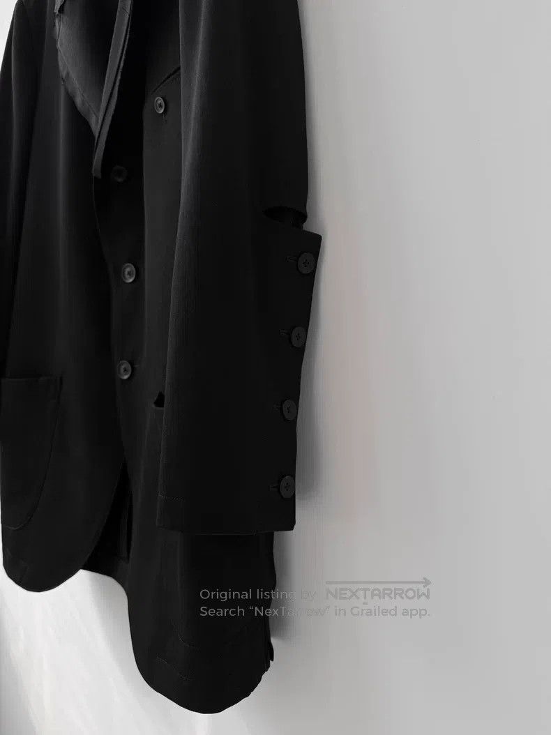 Yohji Yamamoto Yohji Yamamoto 22SS Show Wool Jacket Blazer jacket Size US M / EU 48-50 / 2 - 4 Thumbnail