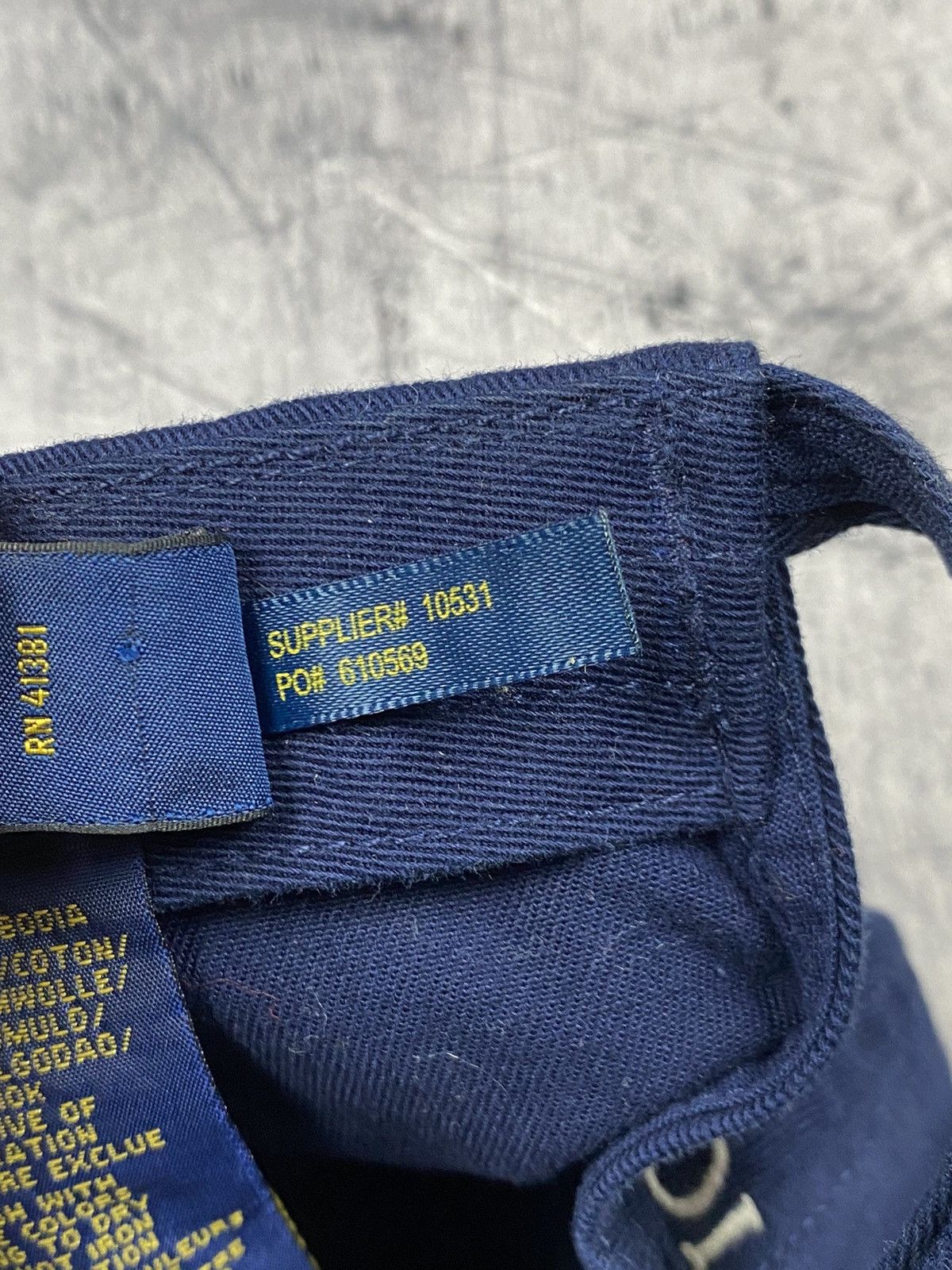 Polo Ralph Lauren × Ralph Lauren × Vintage Polo Ralph Lauren Cap Size ONE SIZE - 9 Thumbnail