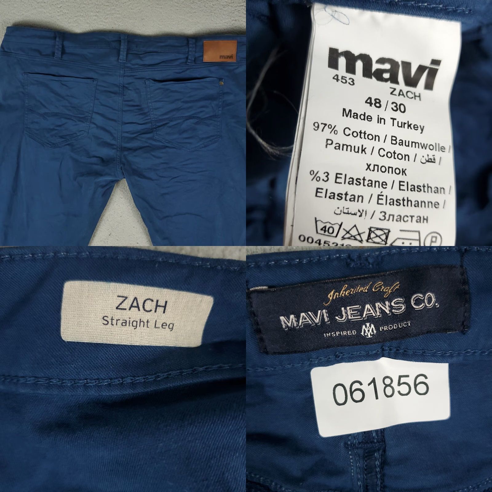 Vintage VINTAGE Mavi Jeans Men's Jeans Size 48x30 Blue Straight Leg Pants Regular Fit Size US 32 / EU 48 - 8 Thumbnail
