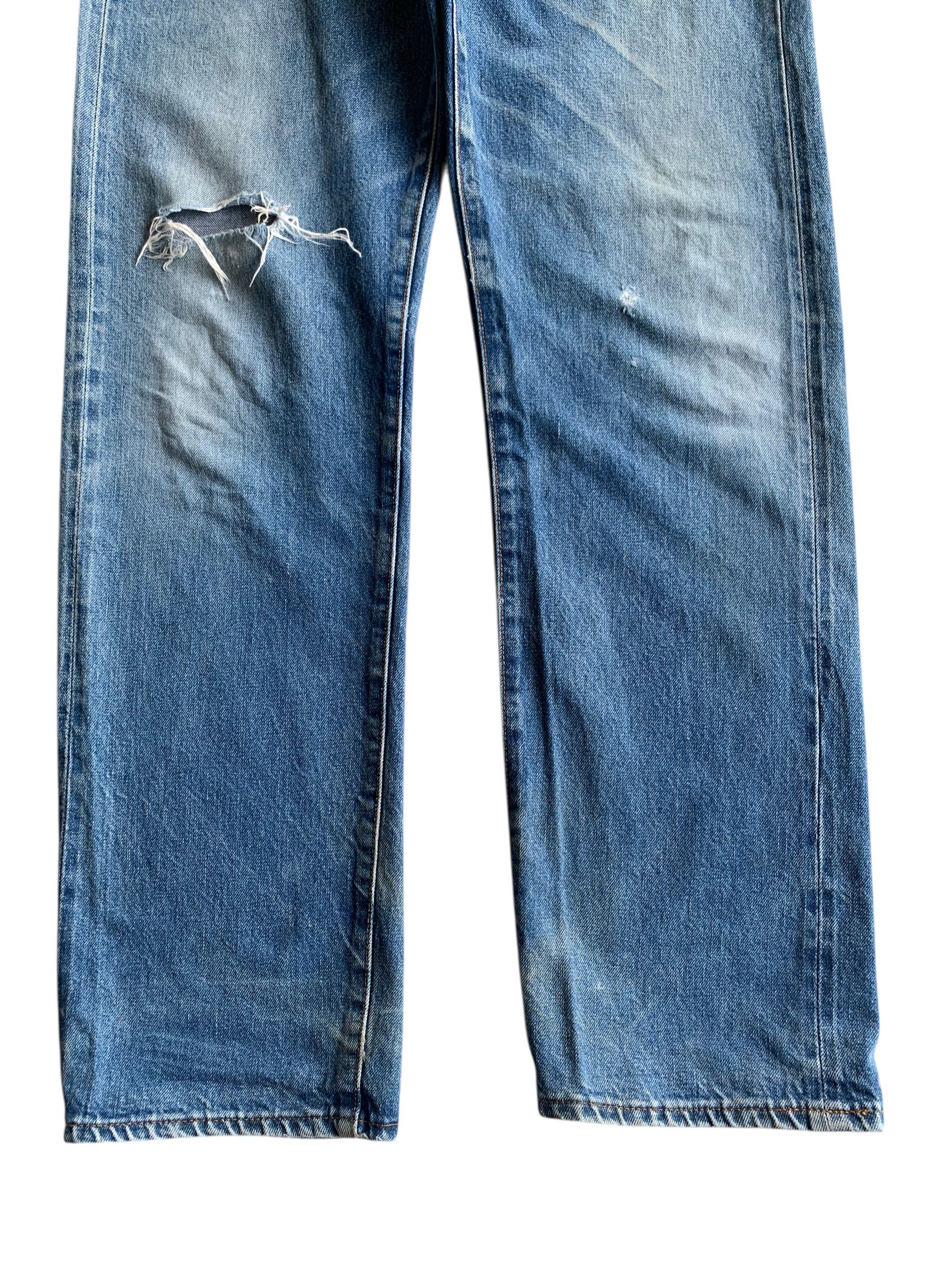 Levi's VINTAGE LEVIS 501 BIG E 1994 SELVEDGE DISTRESSED DENIM Size US 29 - 7 Thumbnail