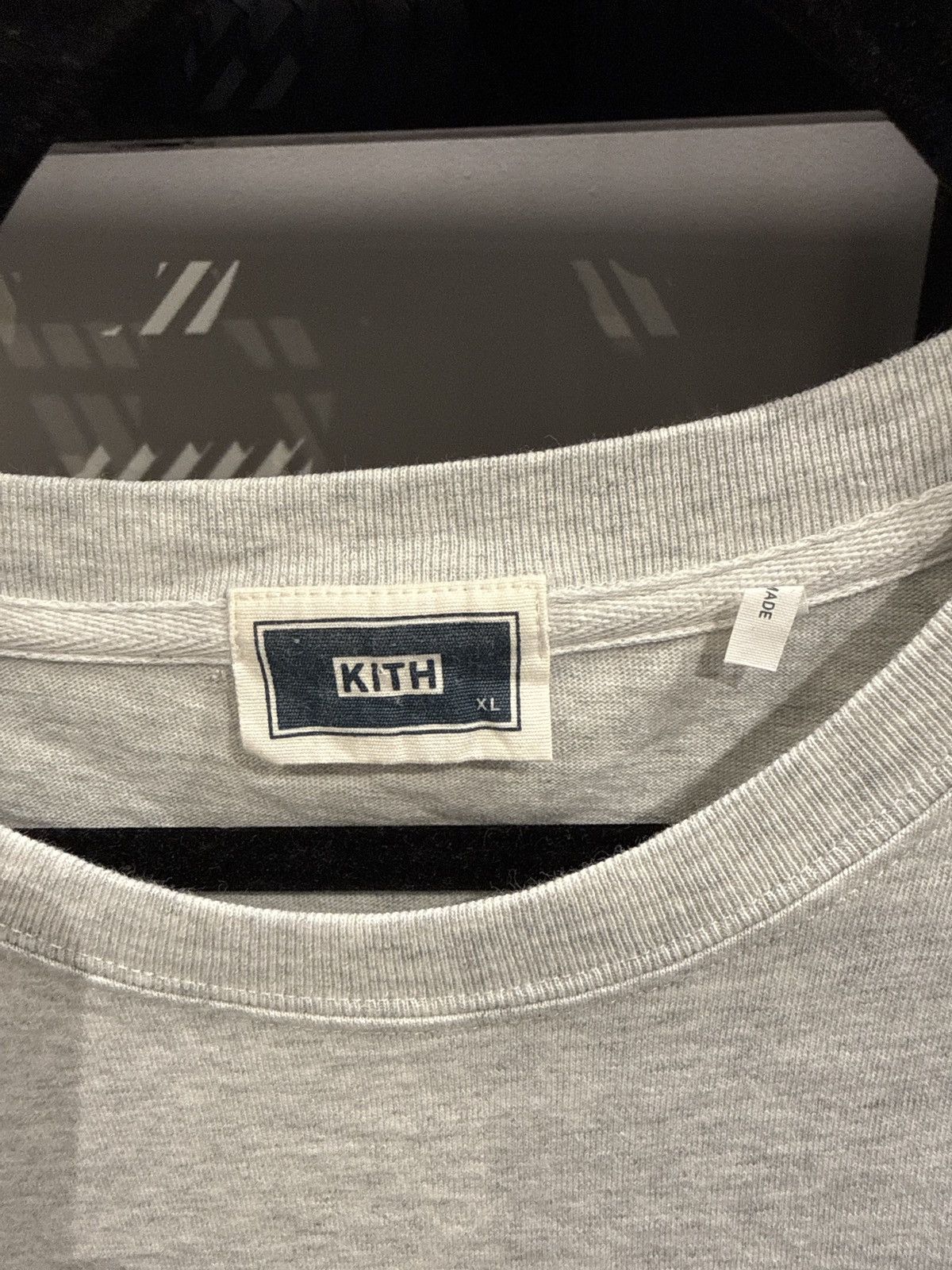 Kith Kith Small Box Logo T-Shirt Grey XL Size US XL / EU 56 / 4 - 3 Thumbnail