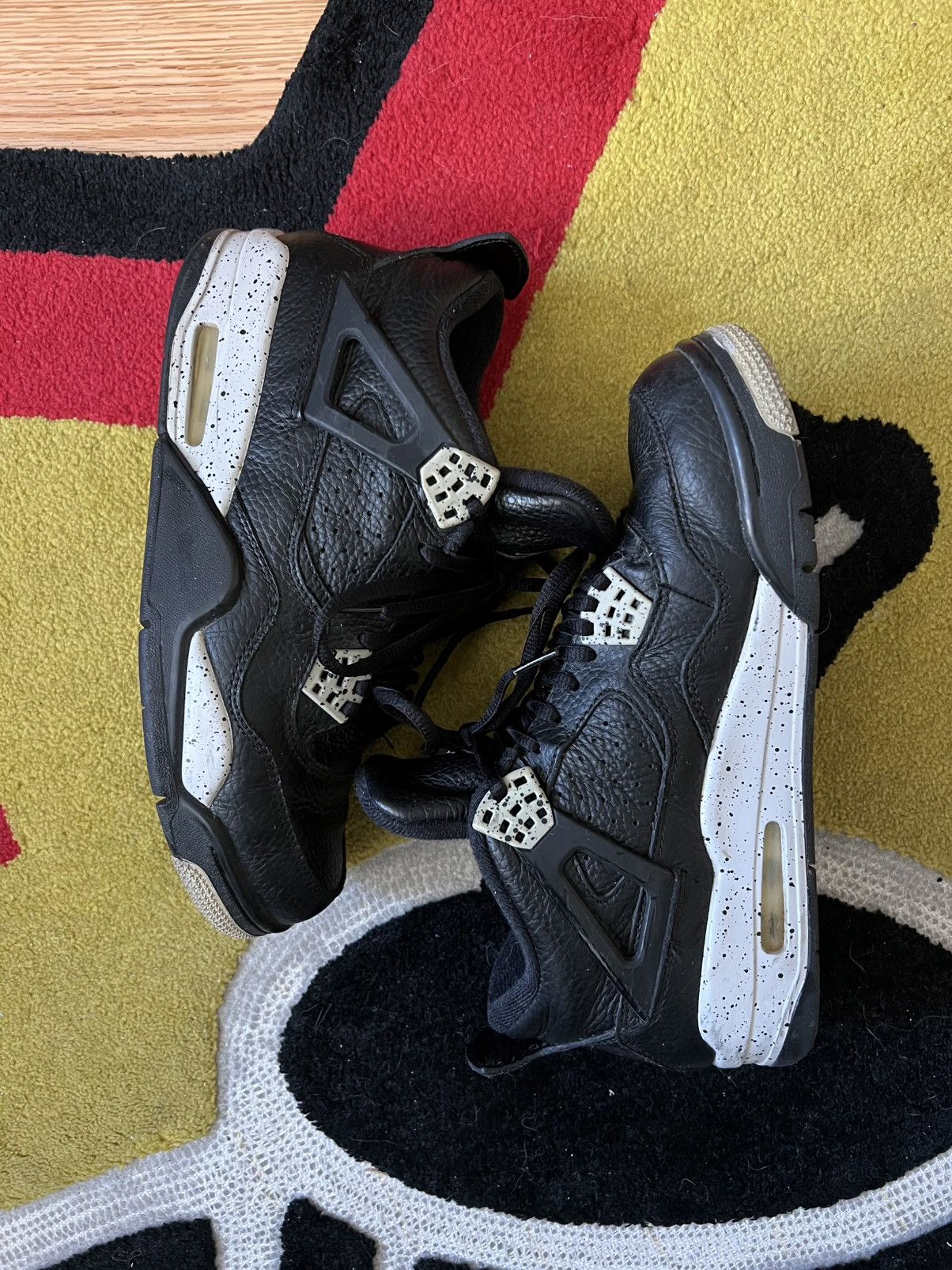 Jordan Brand AIR JORDAN 4 IV RETRO OREO (2015) Size US 8 / EU 41 - 2 Thumbnail