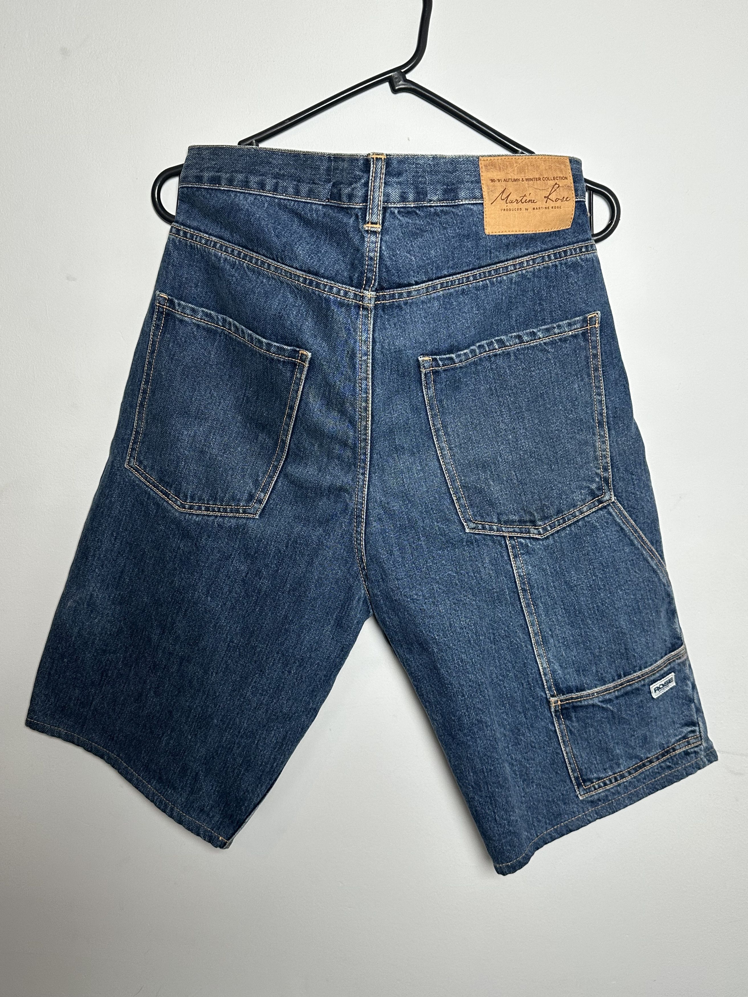 Martine Rose Martine Rose Denim Shorts Size US 32 / EU 48 - 2 Thumbnail